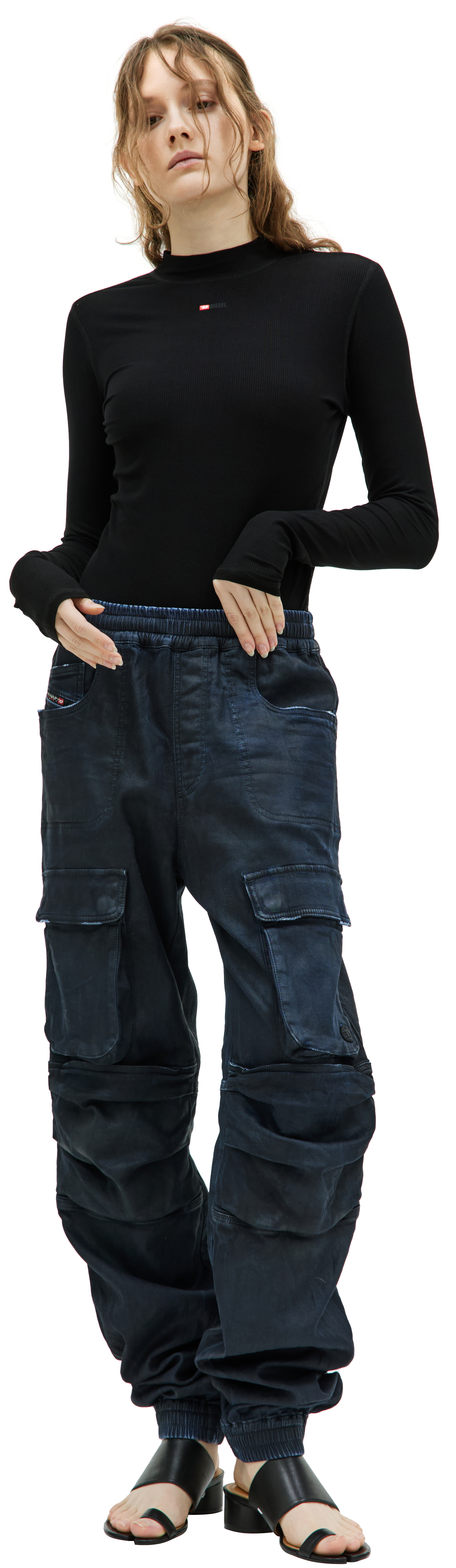 パンツ DIESEL Women Straight Pants A03624007Y701 Blue Women's Flare Jeans | Medium blue | Diesel 1978 D-Akemi