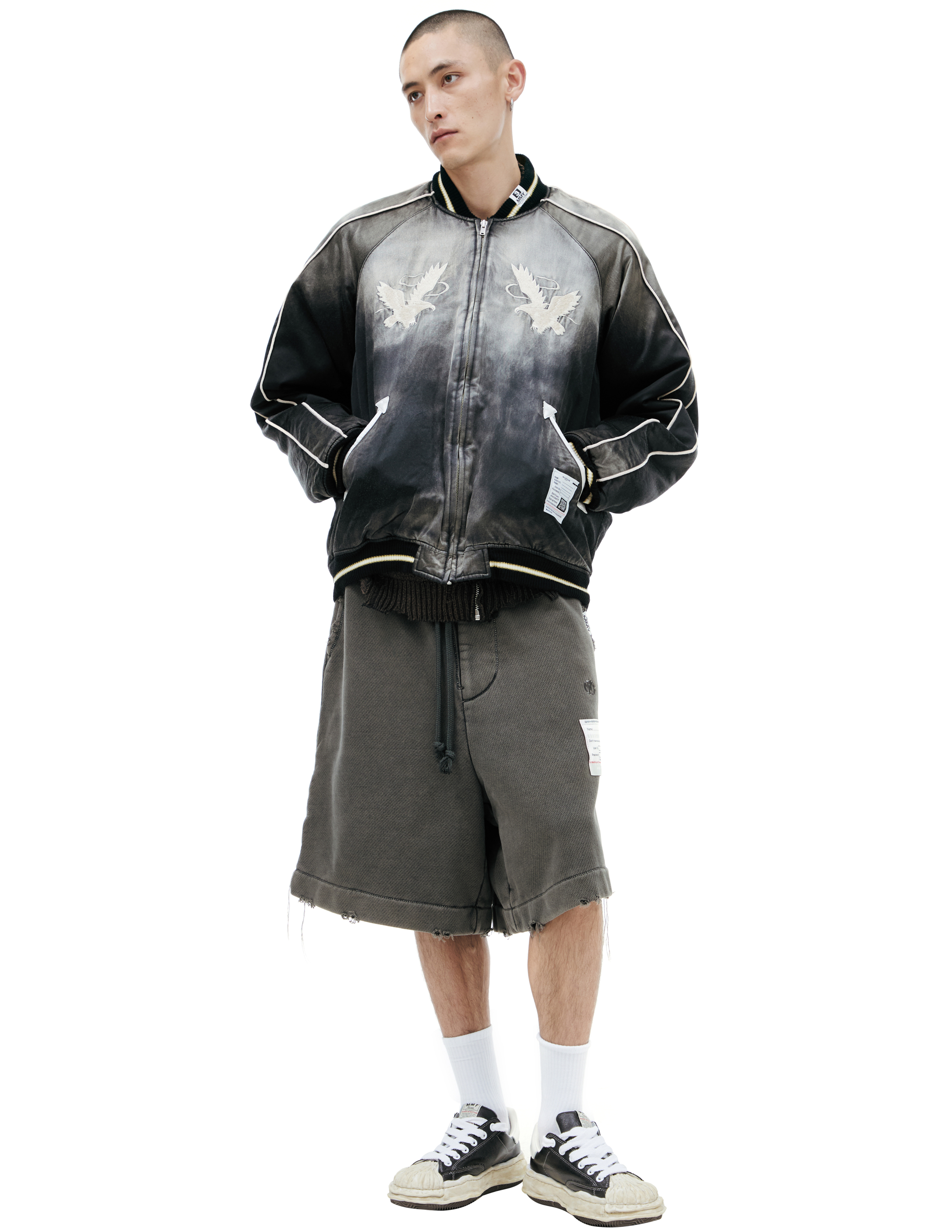 Miharayasuhiro Cotton Bomber With Patches