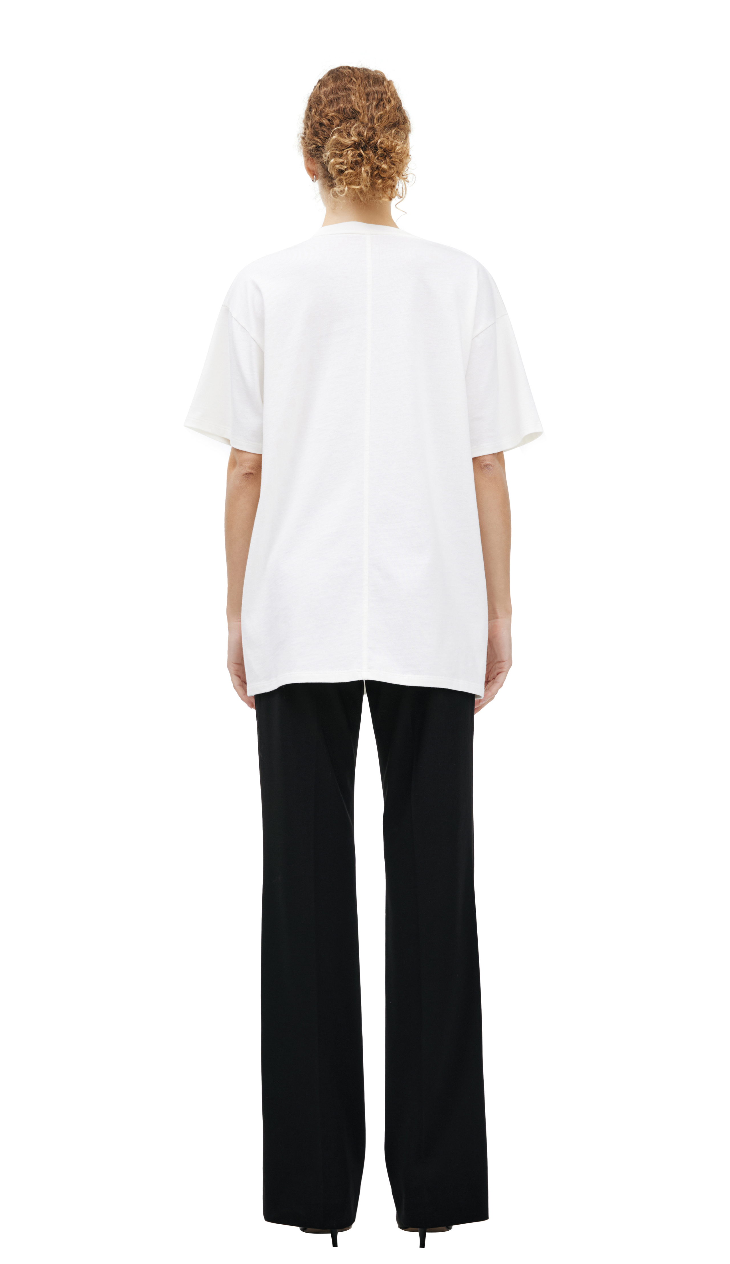 Tシャツ・カットソー The Row The Row T-shirts and Polos White (8738 K636WHT) Buy The Row women white cotton t-shirt for $775 online on