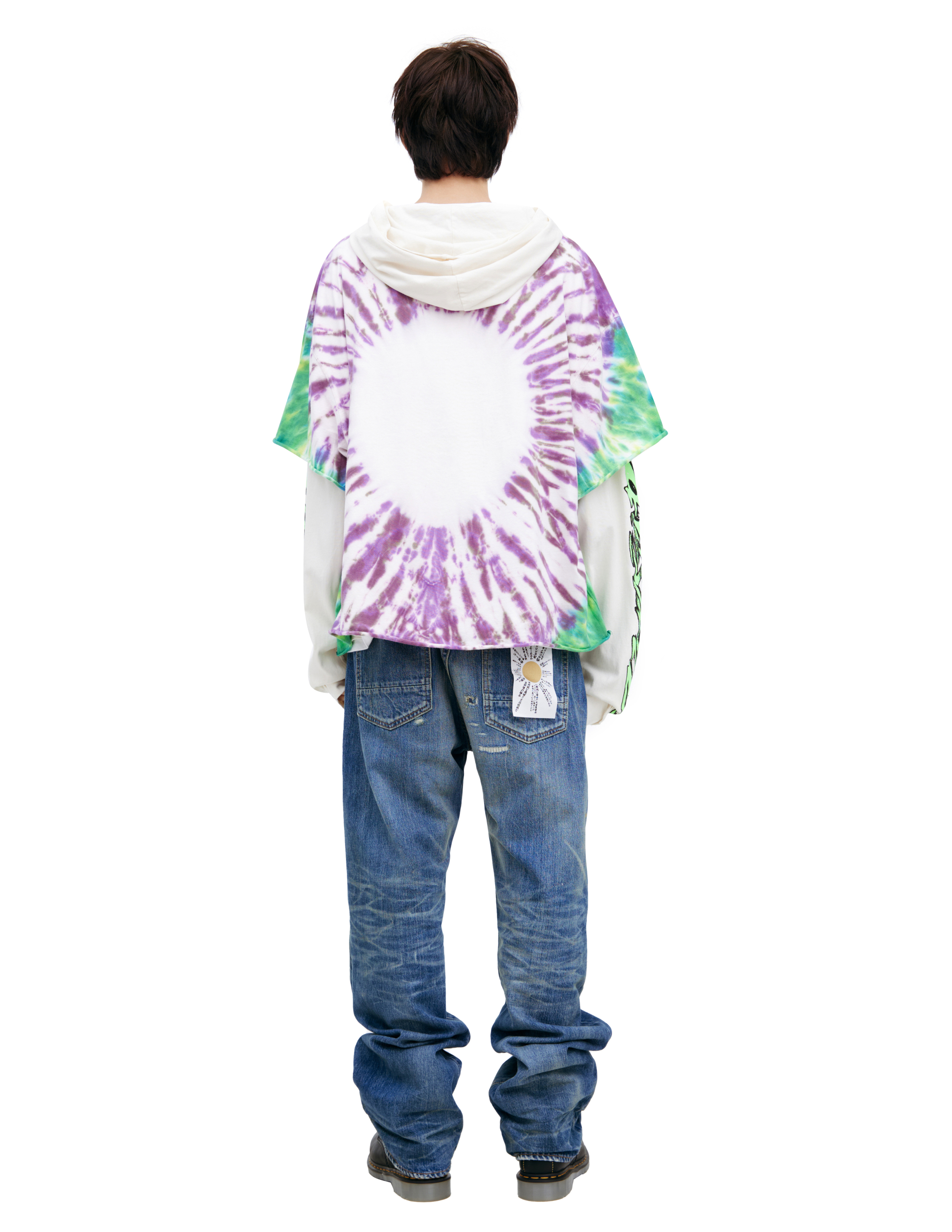 Hellstar White Monoprint Hoodie