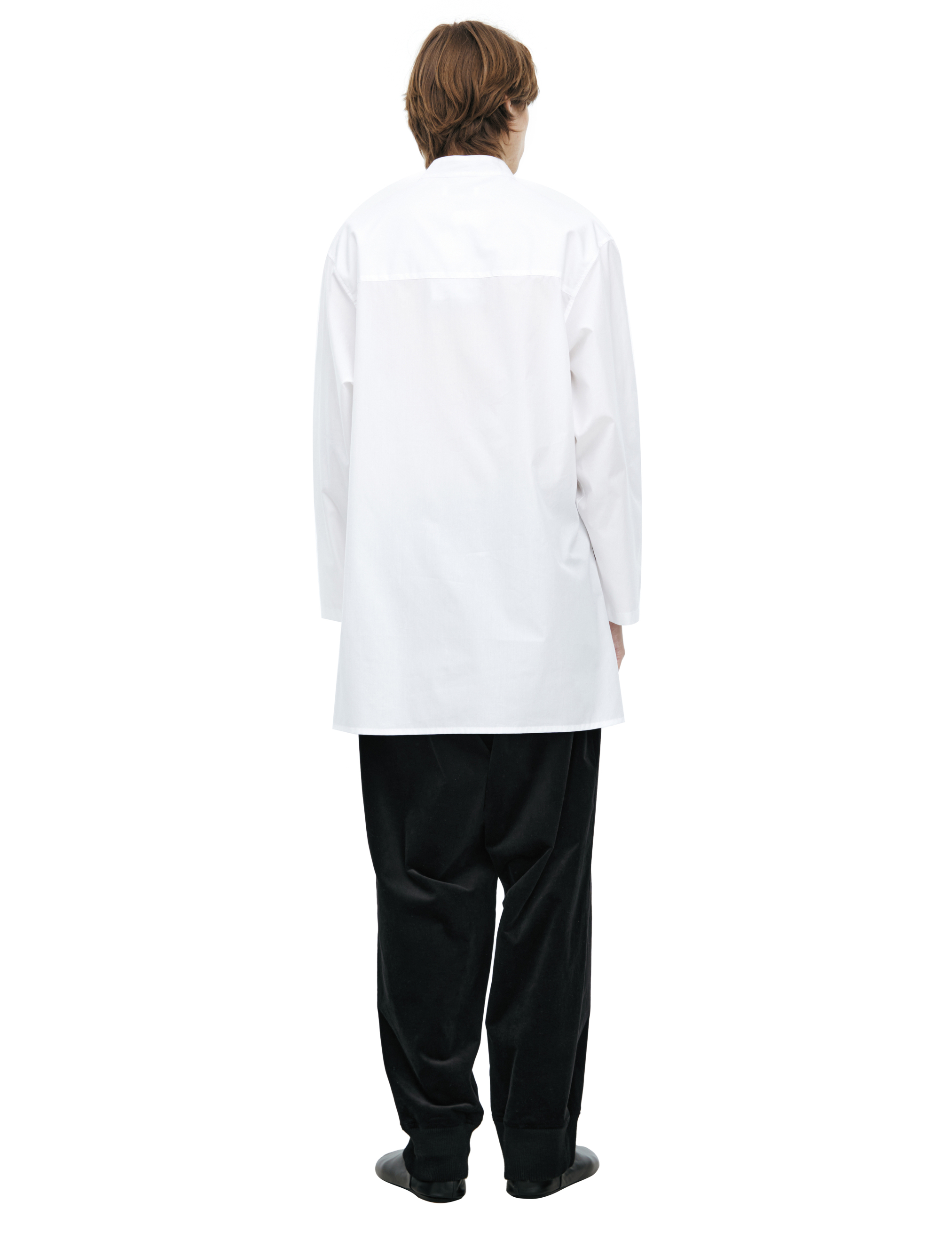 Yohji Yamamoto White Button-down Shirt