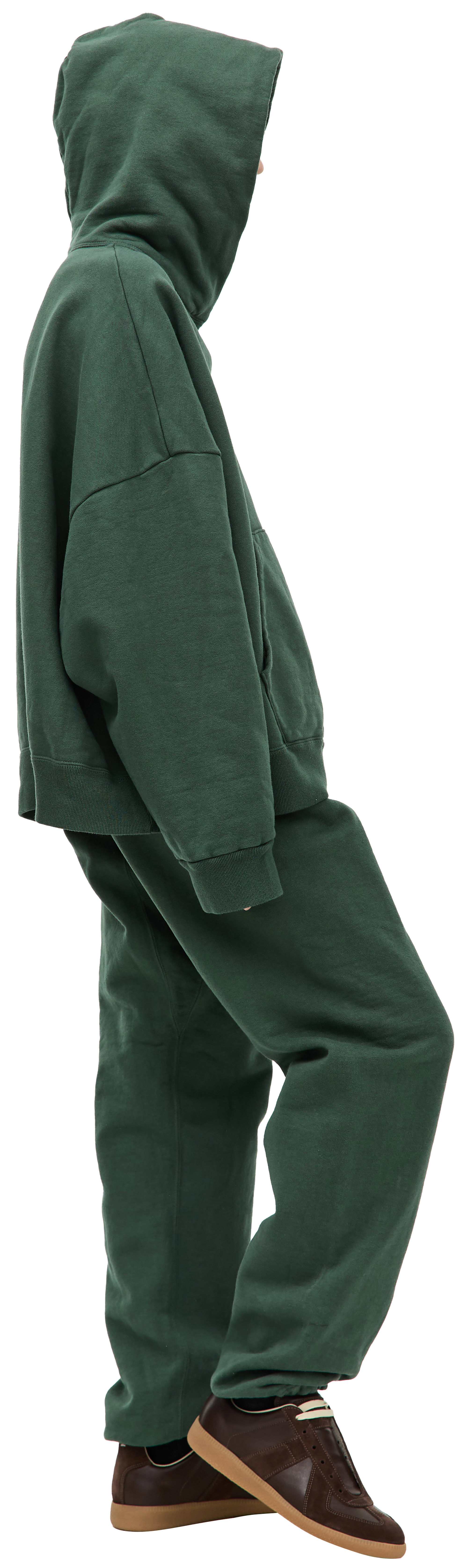 Buy Saint Mxxxxxx women green logo hoodie for $655 online on
