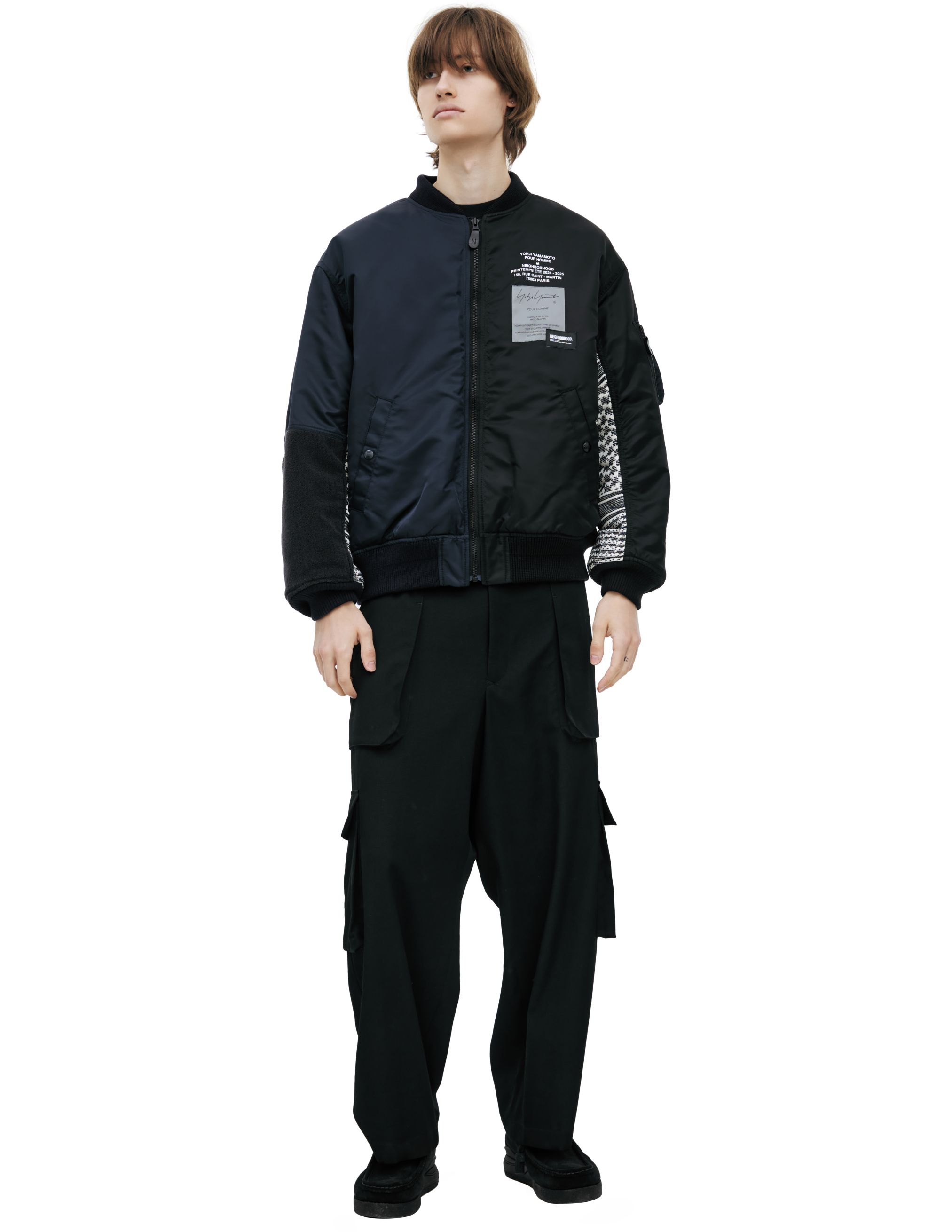 Yohji Yamamoto X Neighborhood Bomber Jacket
