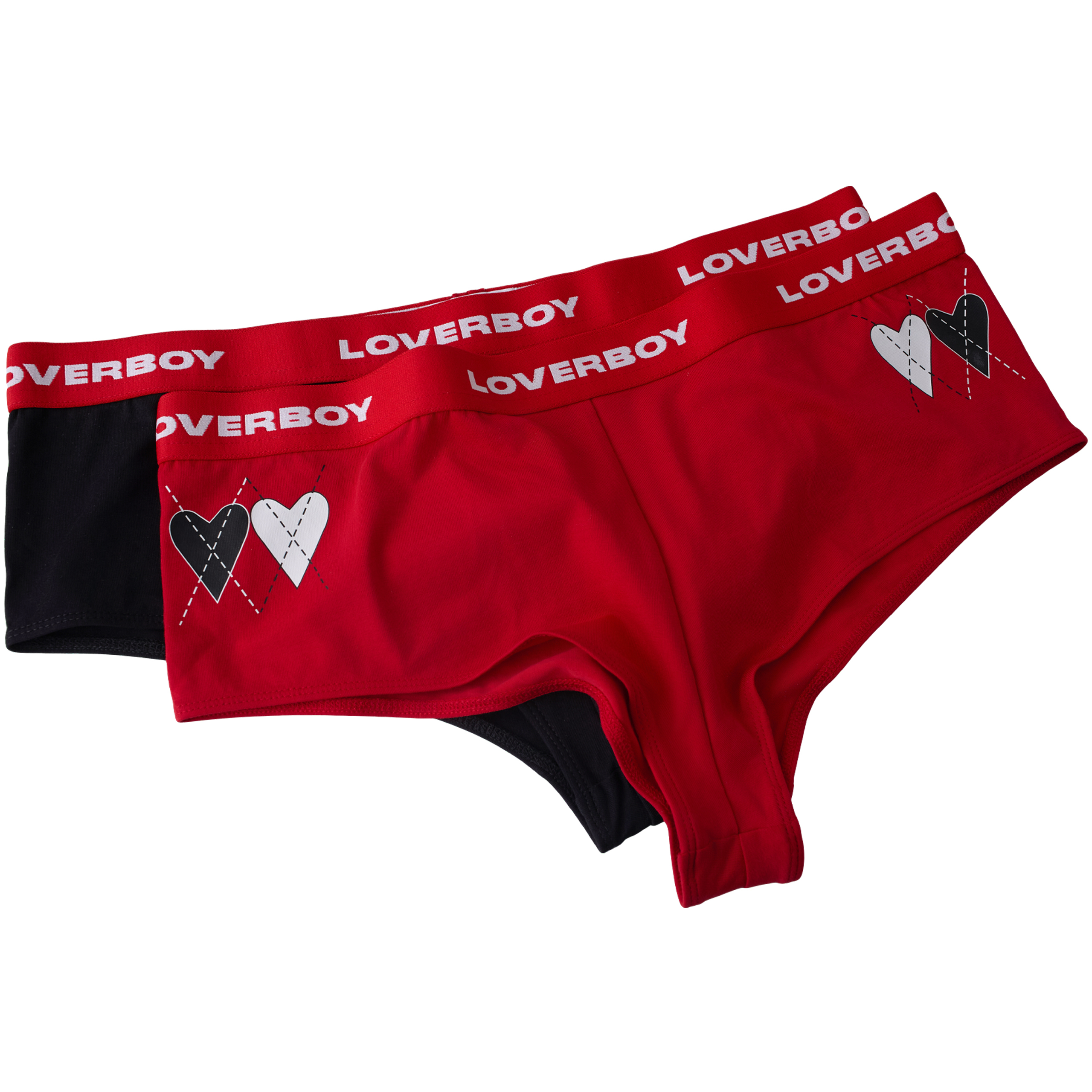 Shop Charles Jeffrey Loverboy Two Pack Of Mix Colour Boxer Shorts In Multicolor