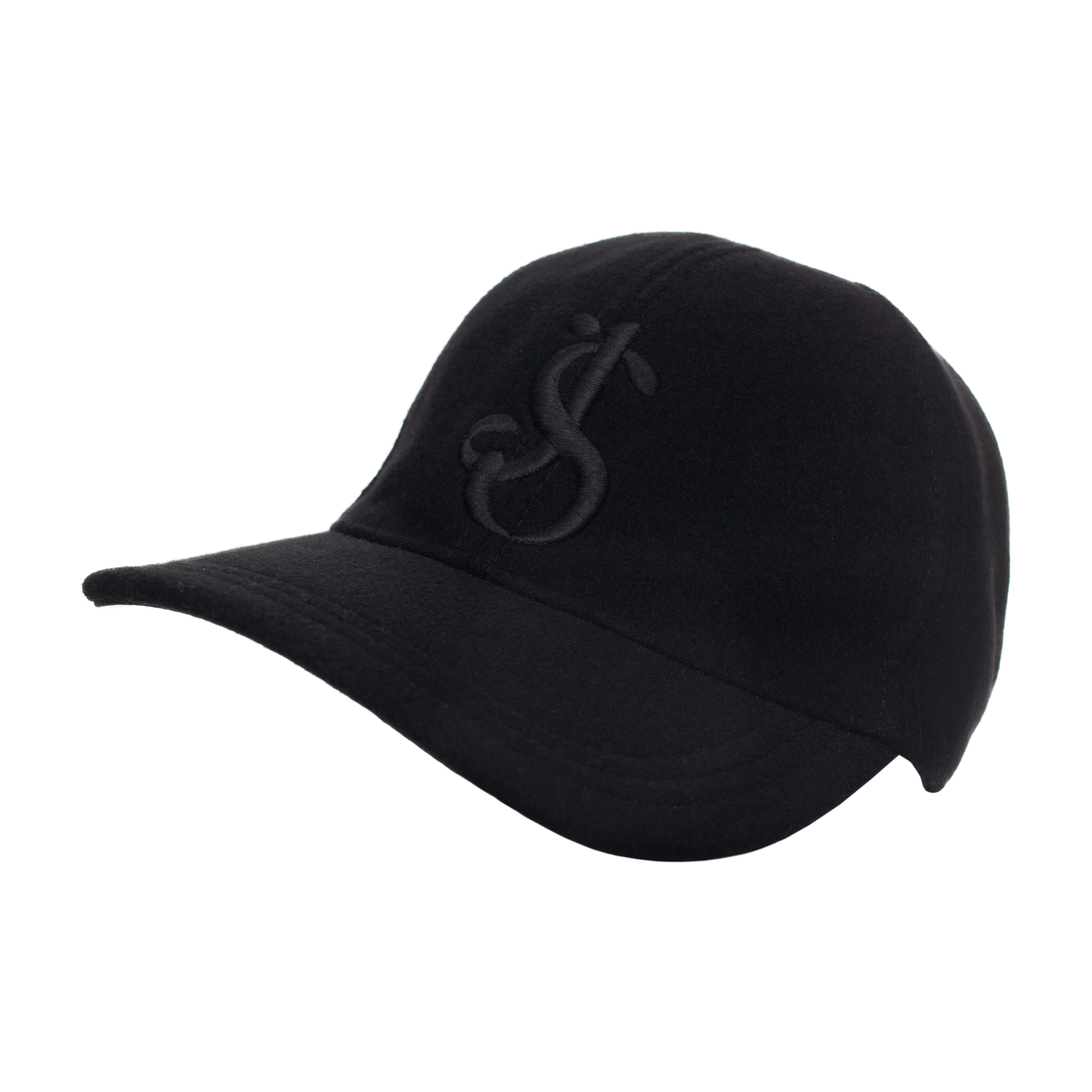 Shop Jil Sander Embroidered Logo Cap In Black