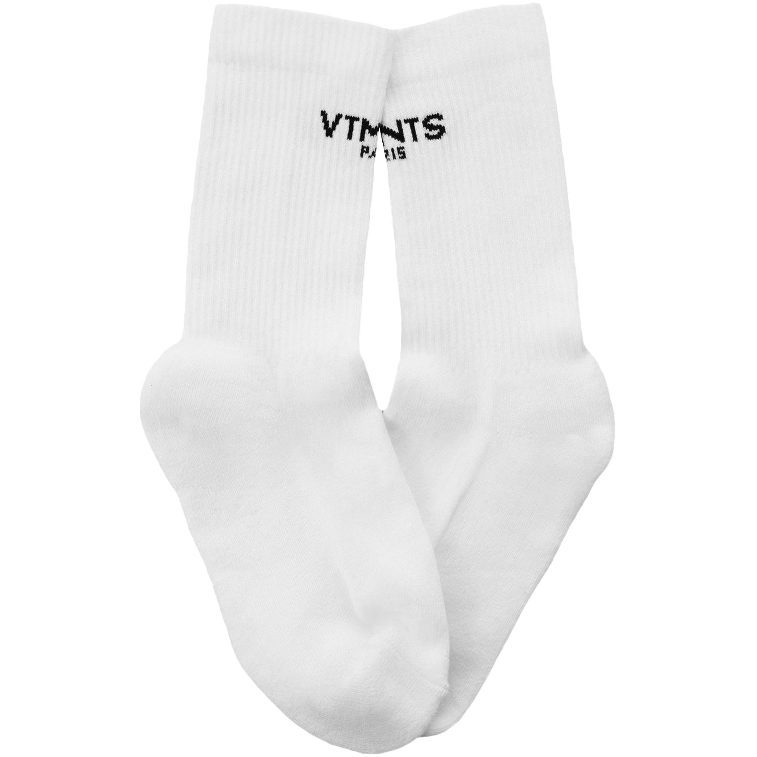 Shop Vtmnts White Logo Socks