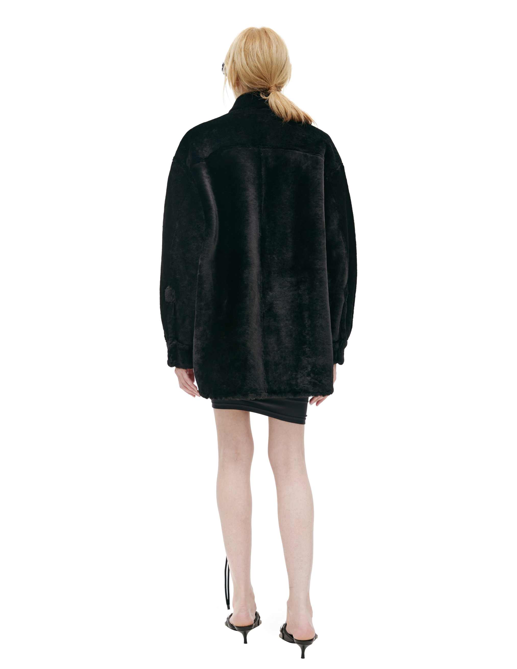 Marni Double-sided Leather Jacket In Black