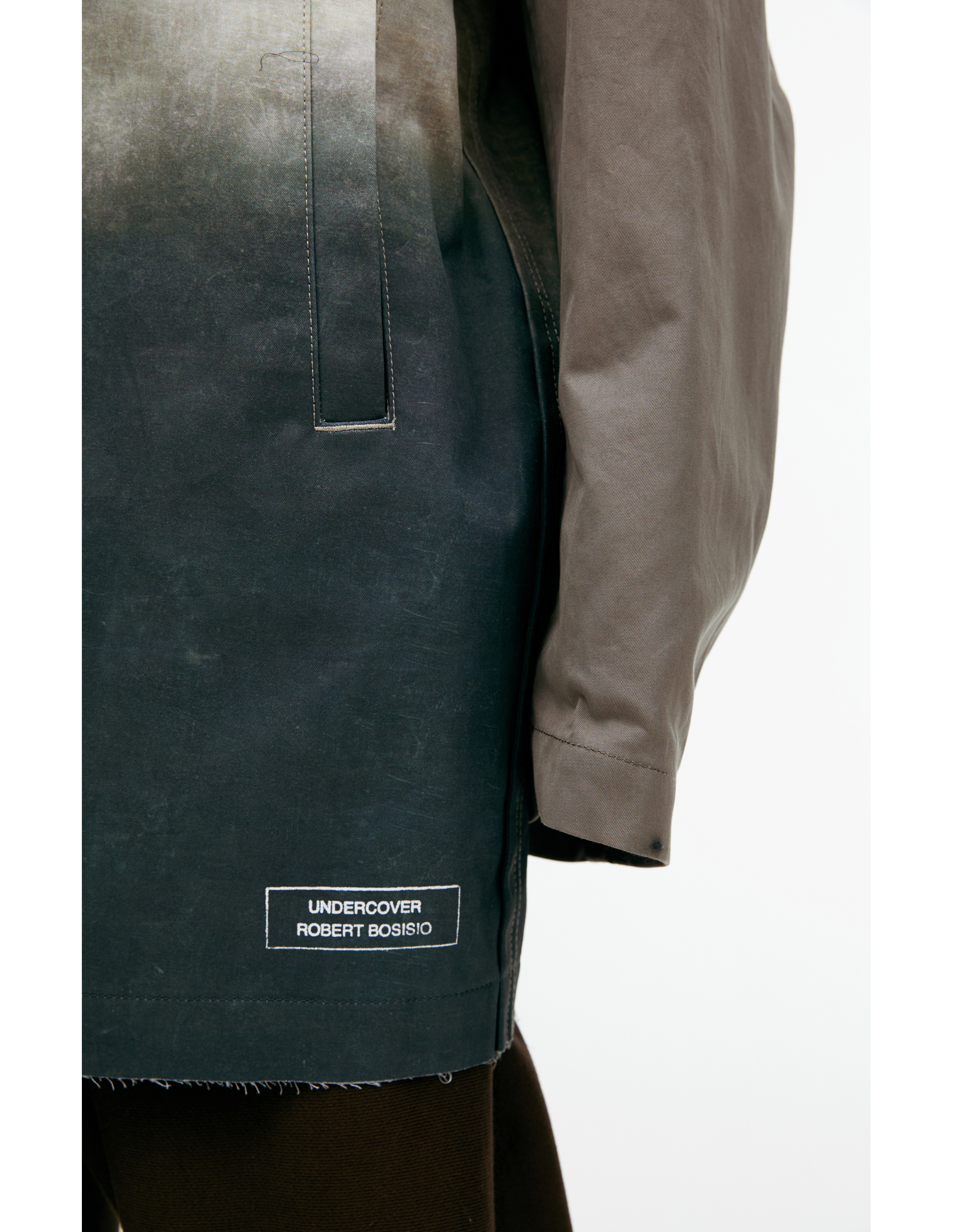 Shop Undercover Coat With Contrasting Buttons