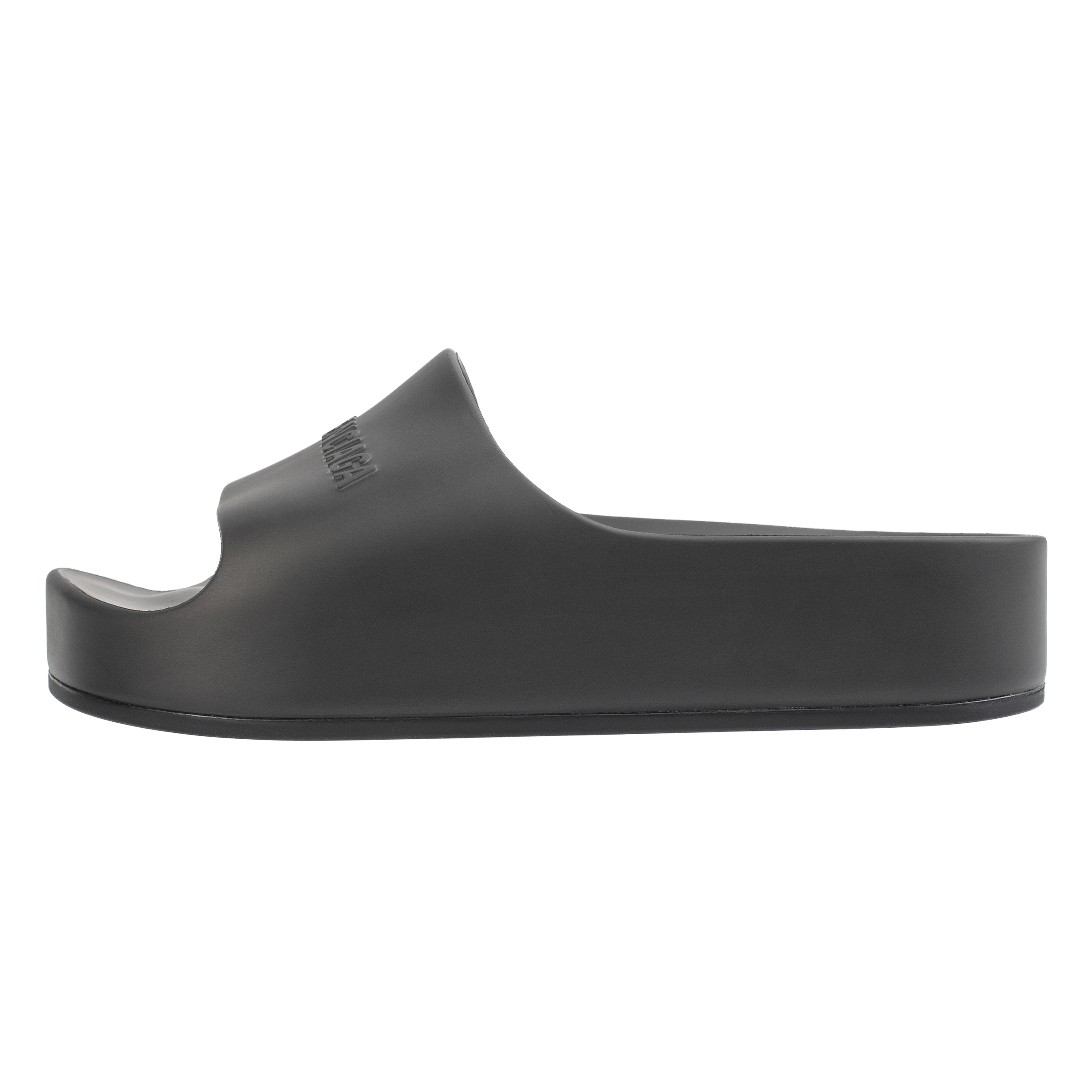 Buy Balenciaga women black chunky platform slides for 555 online on SV77 654315 W1S89 1000