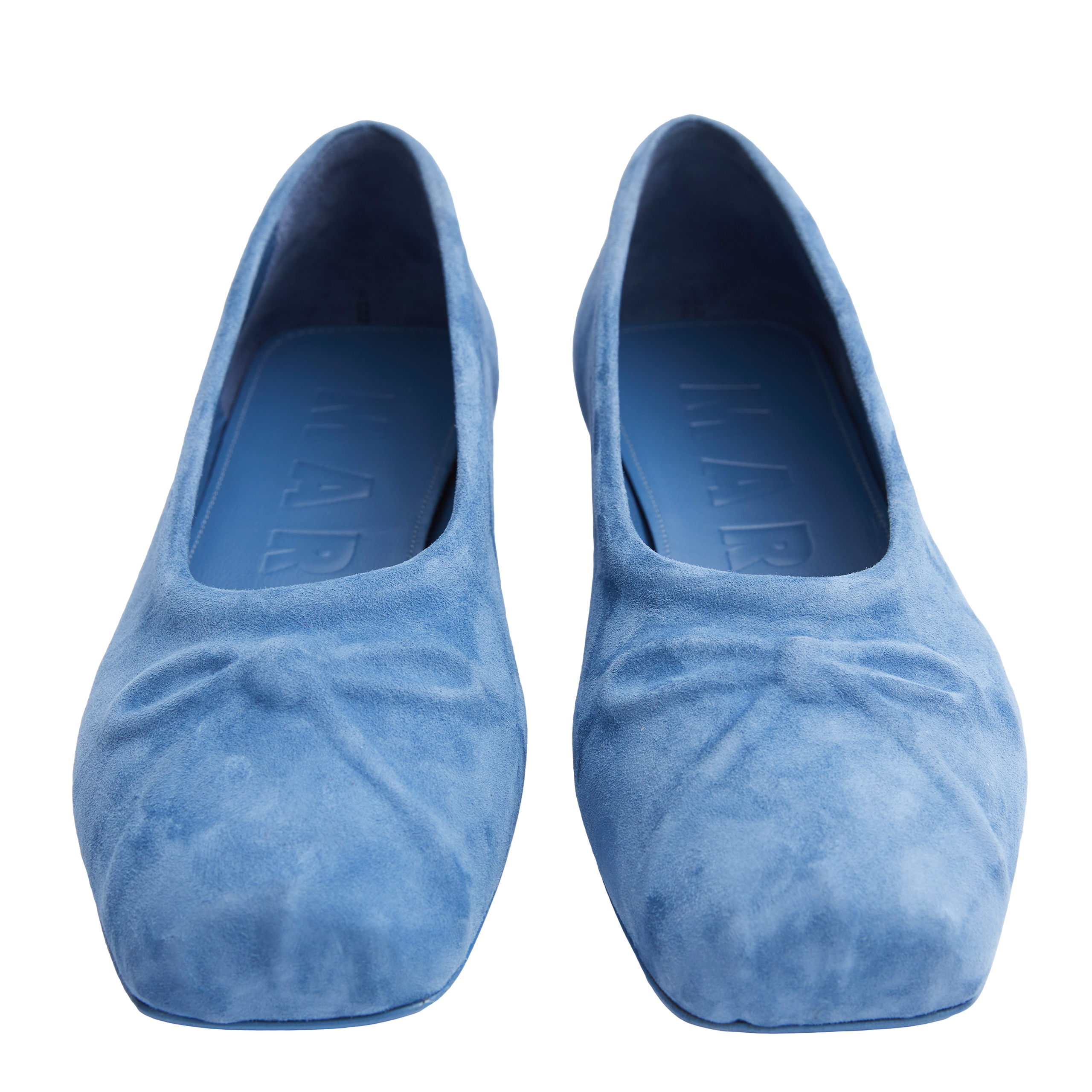 フラットシューズ MARNI Woman Ballet flats Sky Blue BAMS004700PR695 00B21 Little Bow ライトブルー ナッパレザー製 シームレス フラット