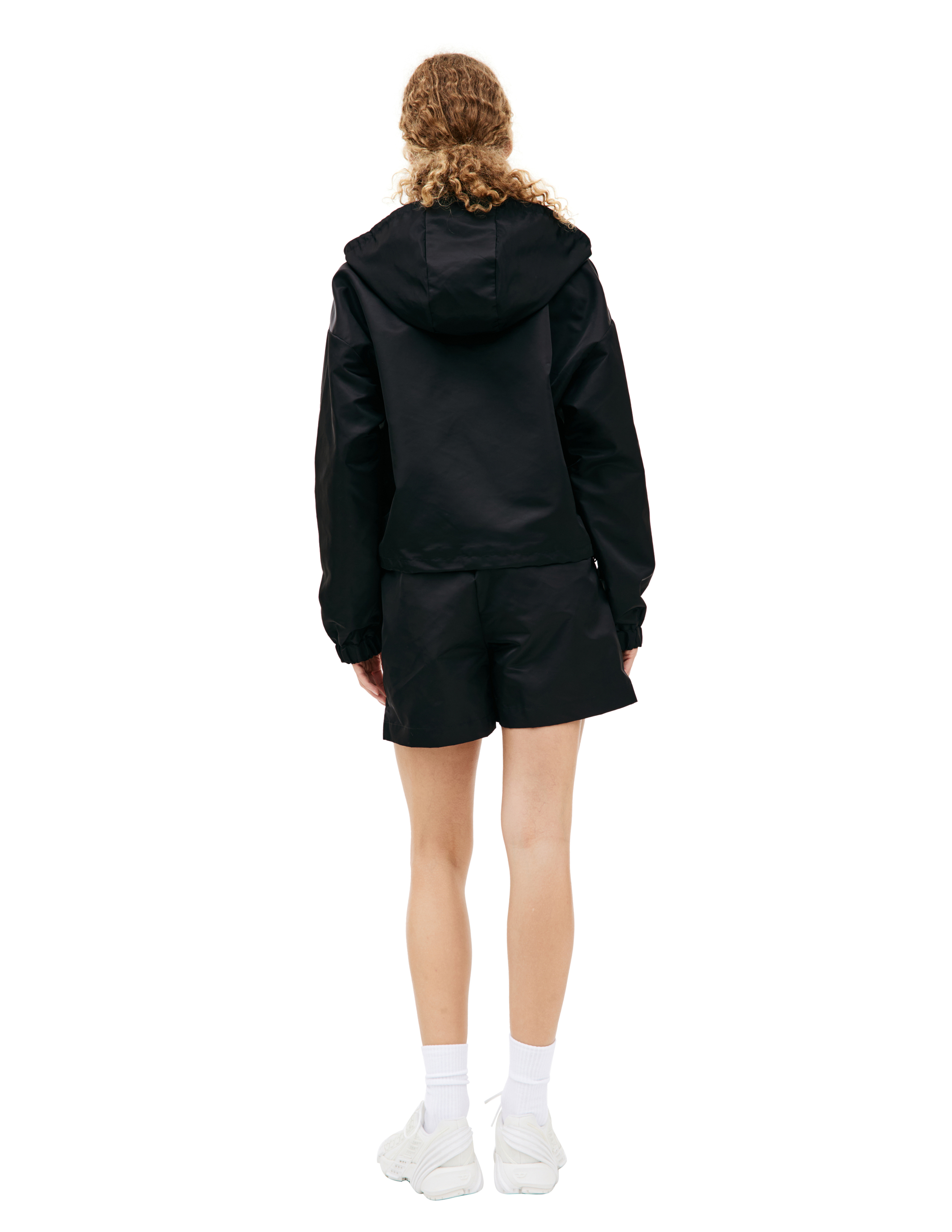 Shop Sporty And Rich Black Nylon Jacket