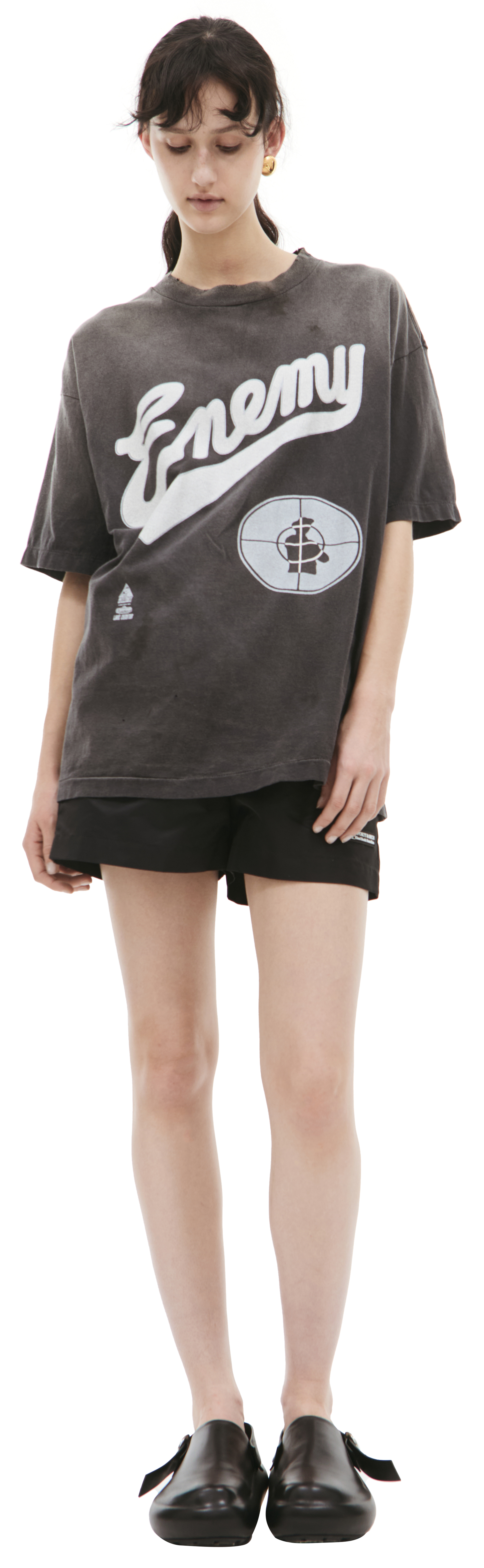 PUBLIC ENEMY x SAINT Mxxxxxx SAINT Enemy Game Shirt _