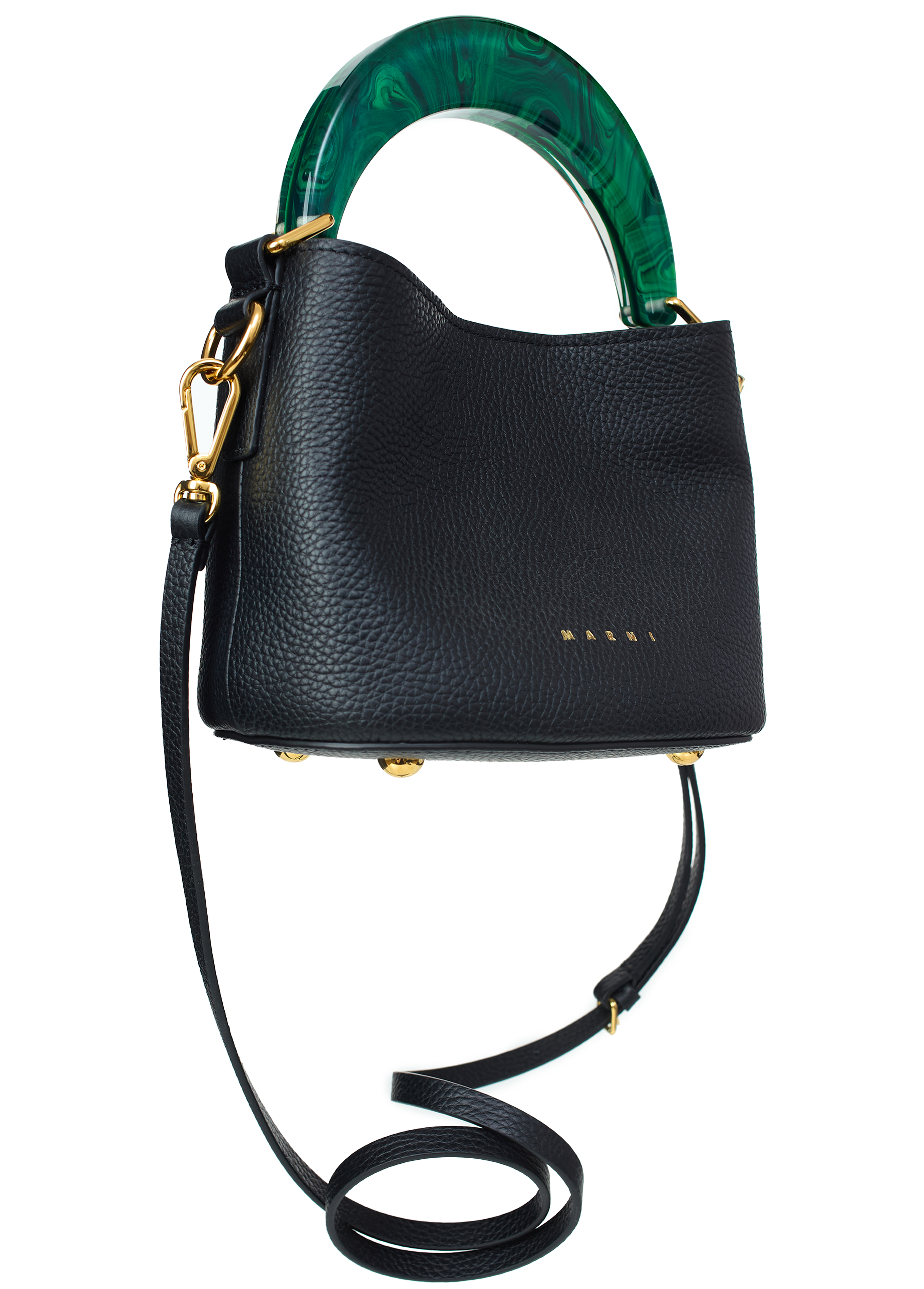 ★MARNI★ Voyager Bag Black VGMQ0015U0P578900N99 VGMQ0015U0P Marni Black Voyager Bag Marni