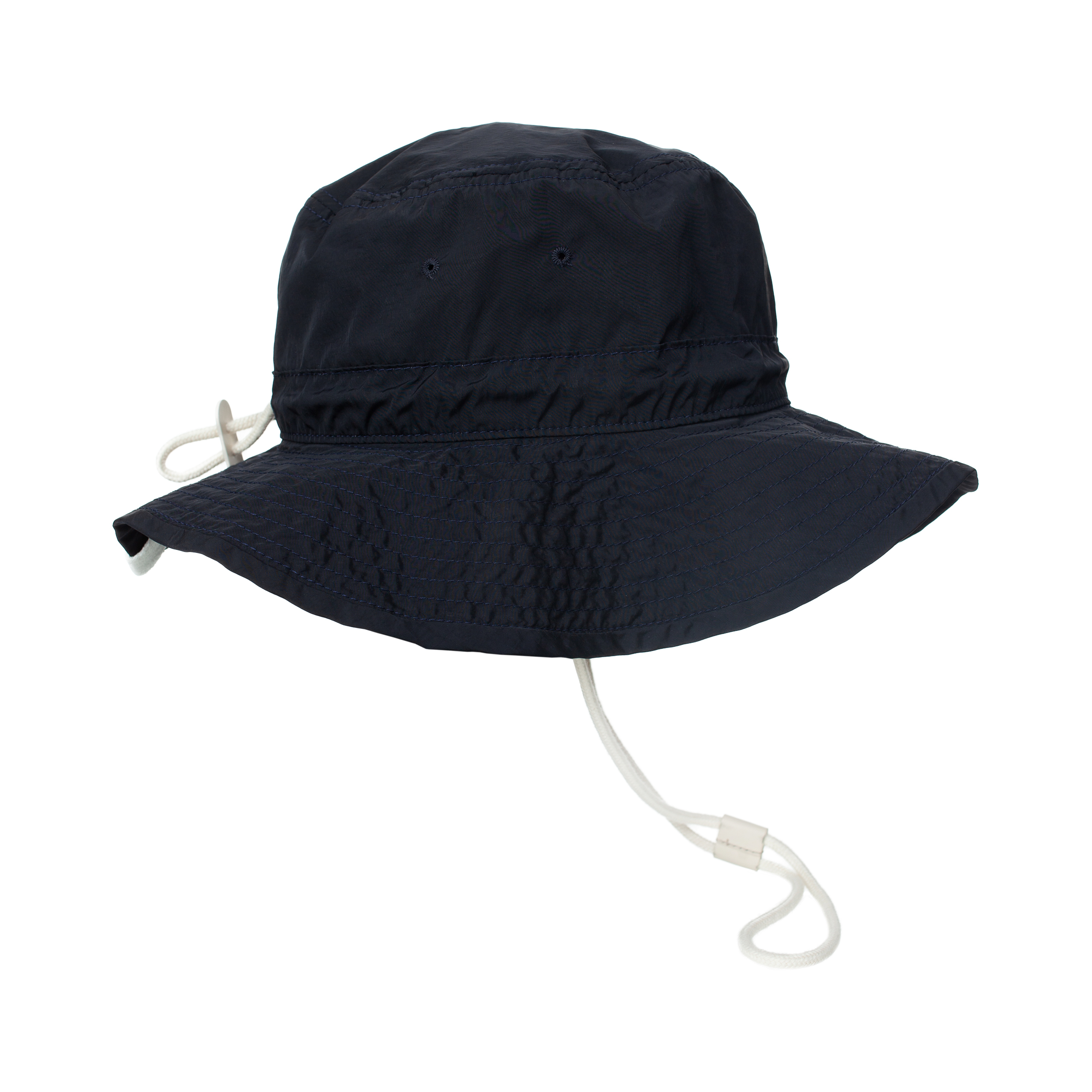 Shop Jil Sander Drawstring Bucket Hat In Black