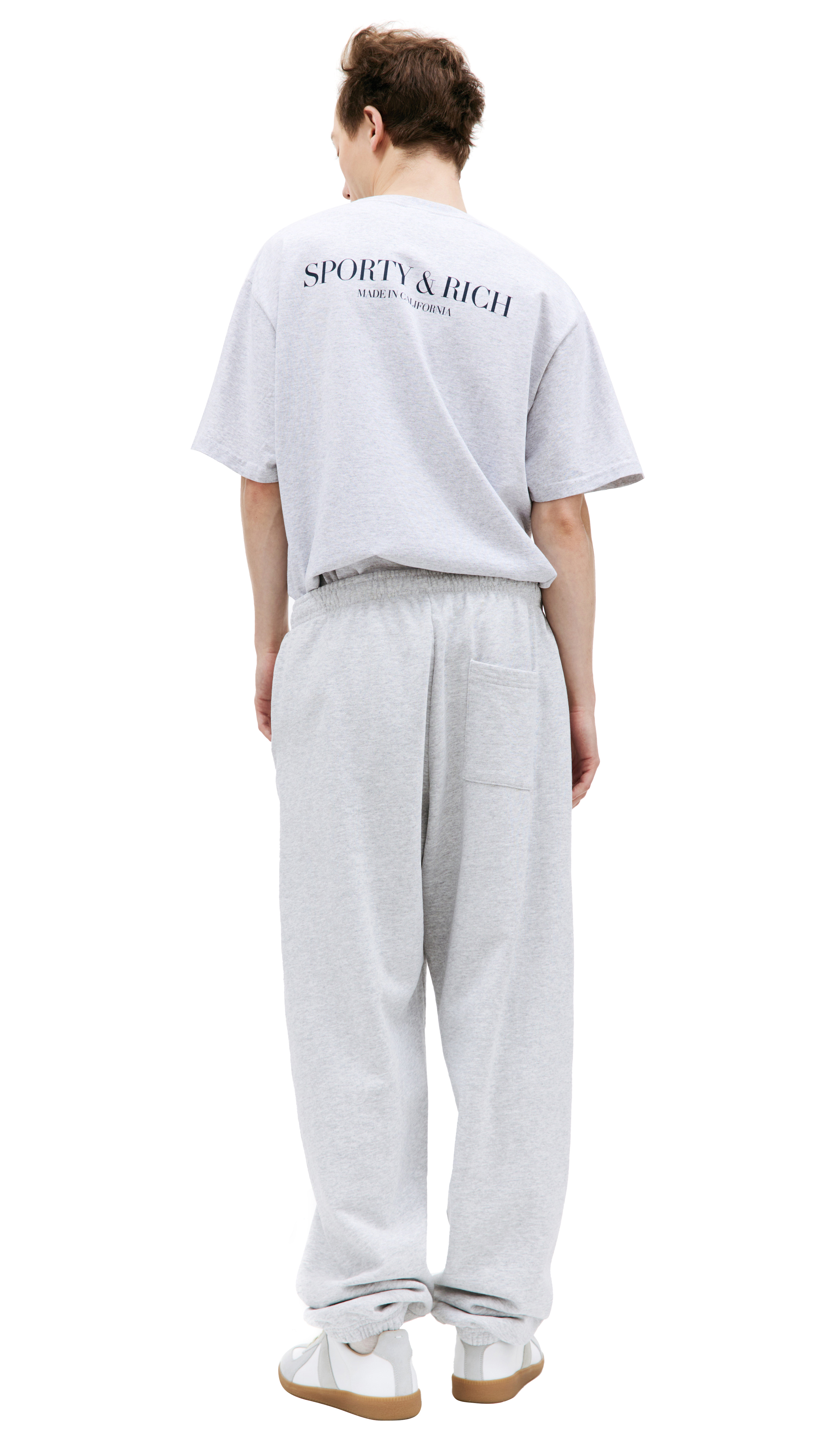 【人気！】Sporty & Rich グレー California スウェットシャツ 人気！】Sporty & Rich グレー California スウェットシャツ