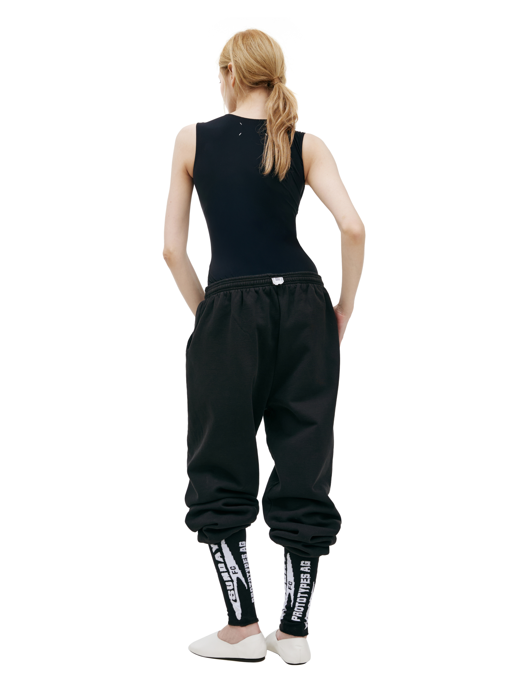 PROTOTYPES SWEATPANTS WITH ELASTICIZED INSERTS