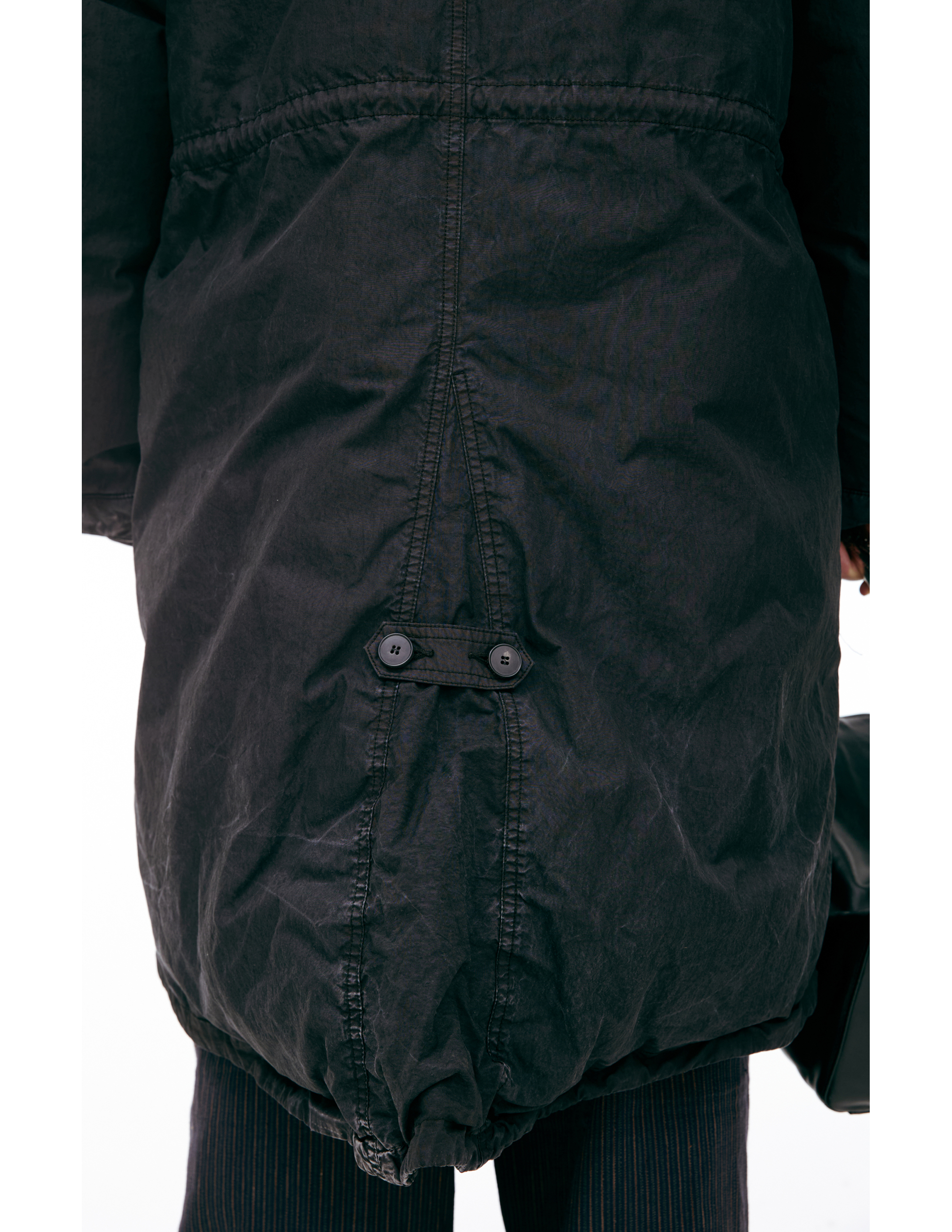 Enfants Riches Deprimes Black Cotton Parka In Black