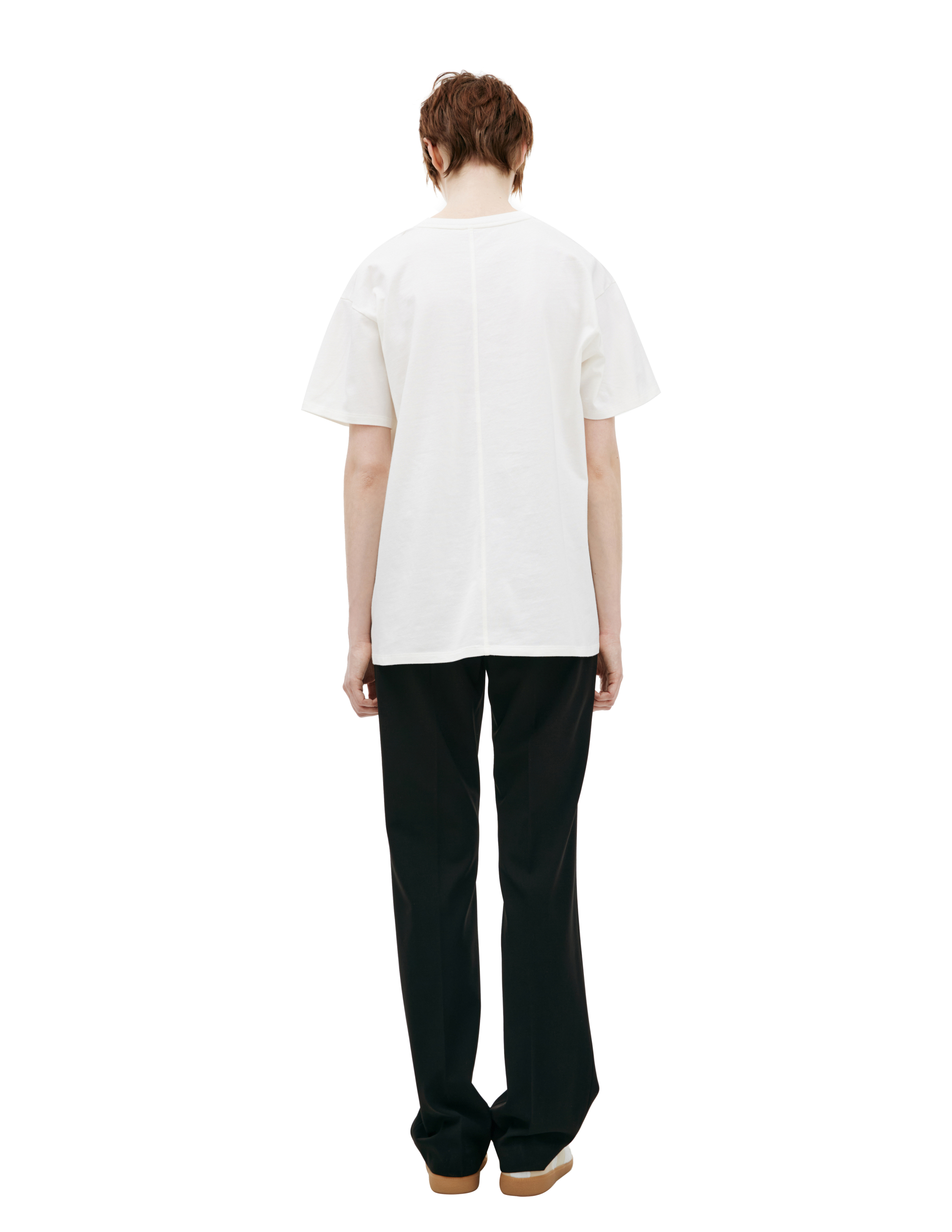 The Row Lavinia Oversized Crew-neck T-shirt In White