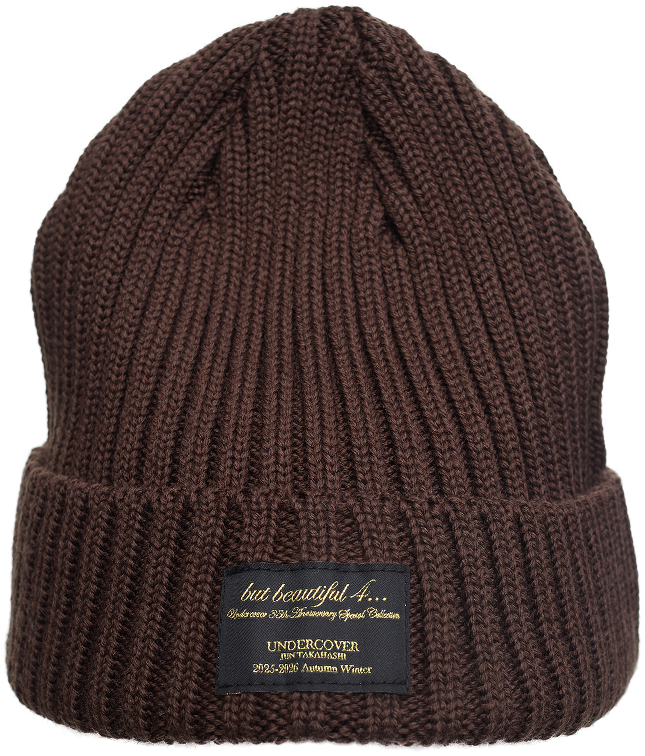 Buy Undercover men wool beanie with logo for $240 online on SV77