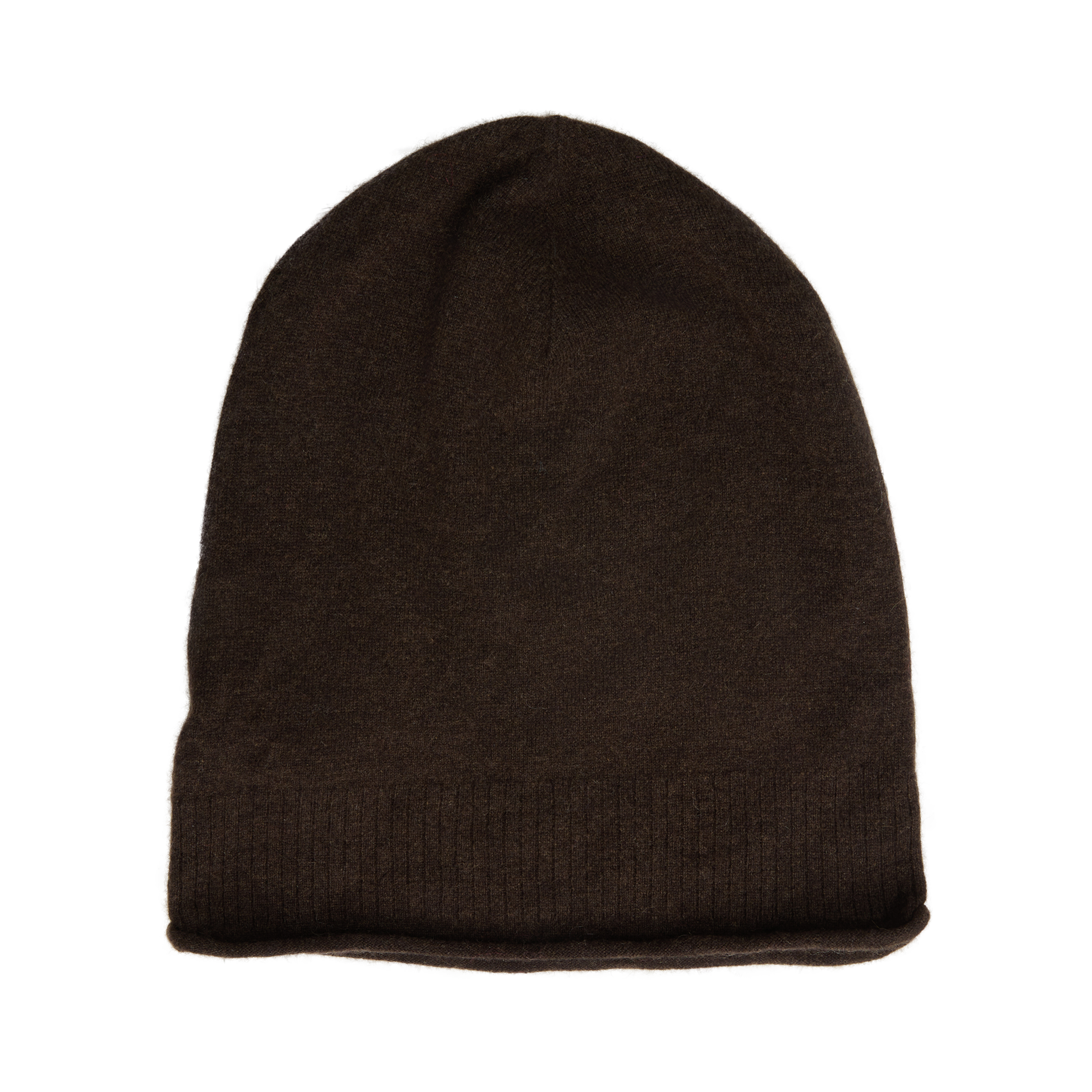 Ziggy Chen Cashmere Beanie In Brown