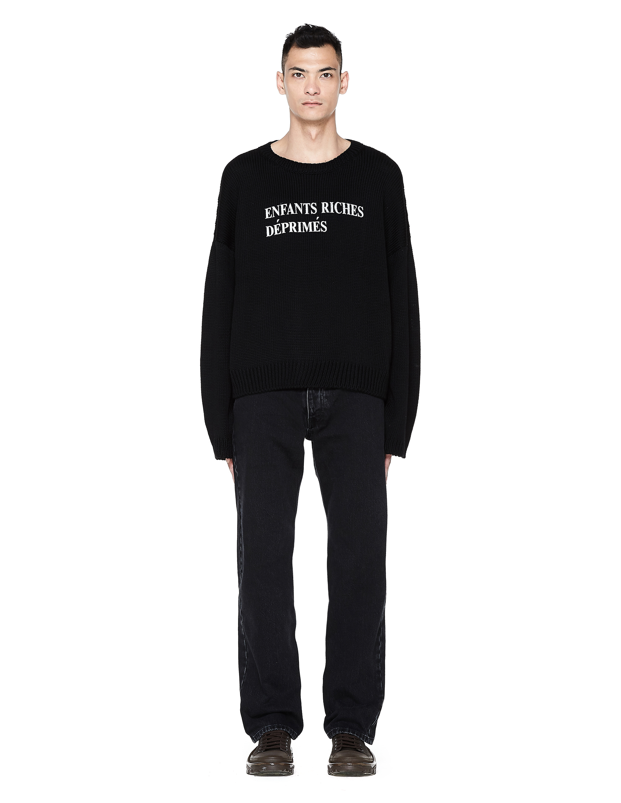希少!Enfants Riches Deprimes ERD 22FW Buy Enfants Riches Déprimés men black 'e.r.d. classique