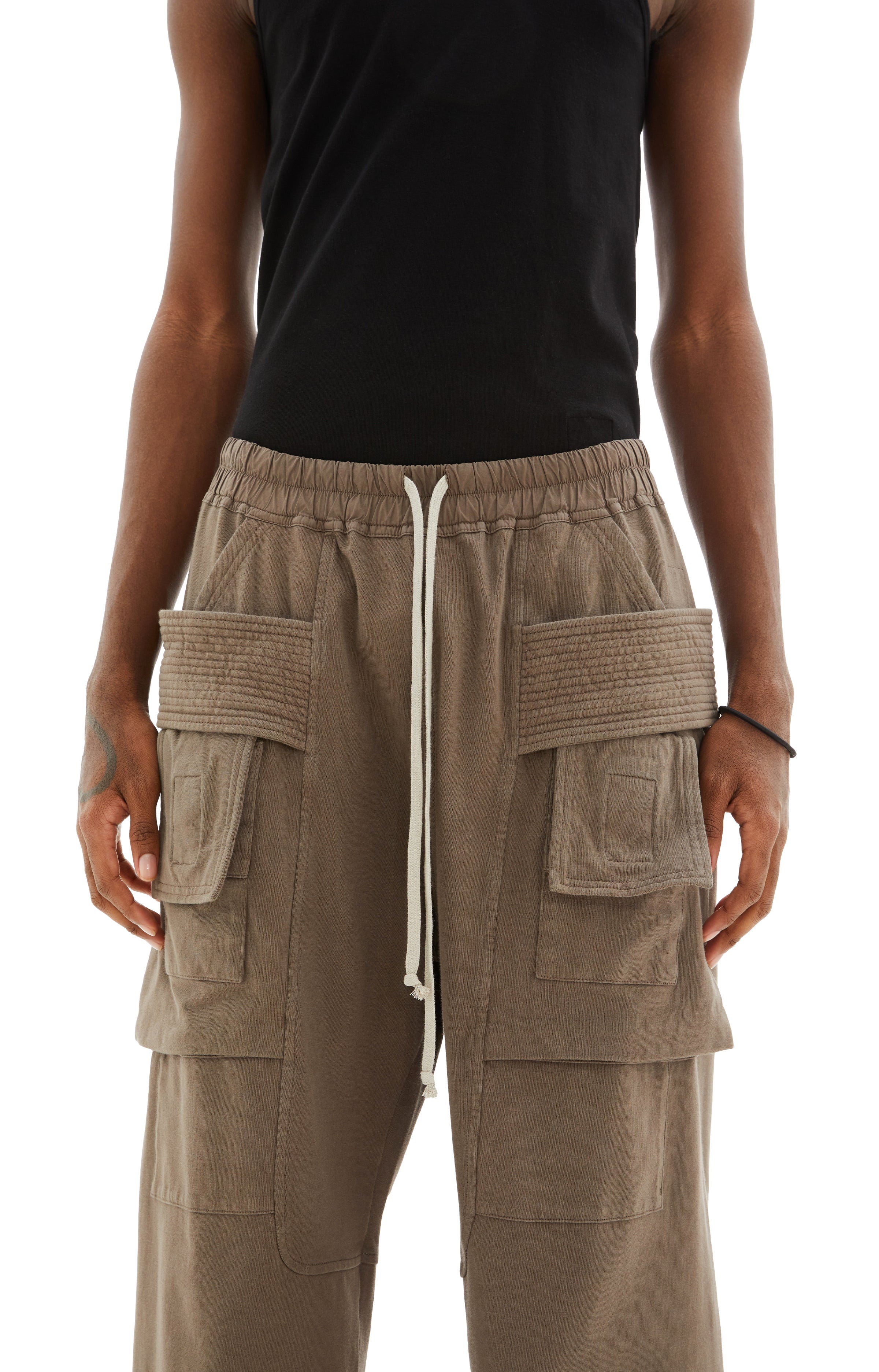 パンツ DRKSHDW Creatch wide cargo drawstring XS Rick Owens Drkshdw CREATCH WIDE CARGO DRAWSTRING – 082plus
