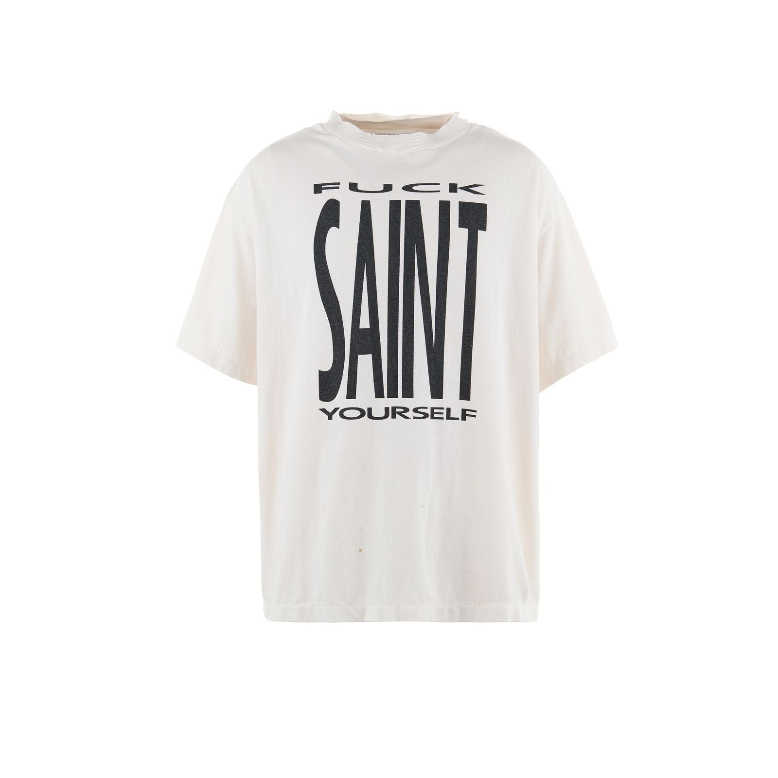 Buy Saint Mxxxxxx men saint yourself short-sleeved tee for $351