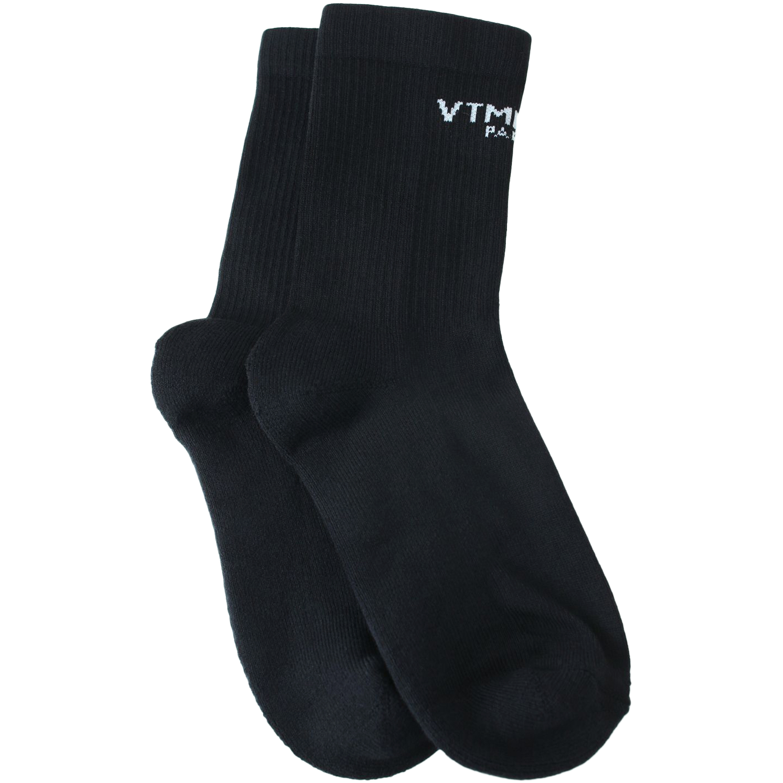 Shop Vtmnts Black Logo Socks