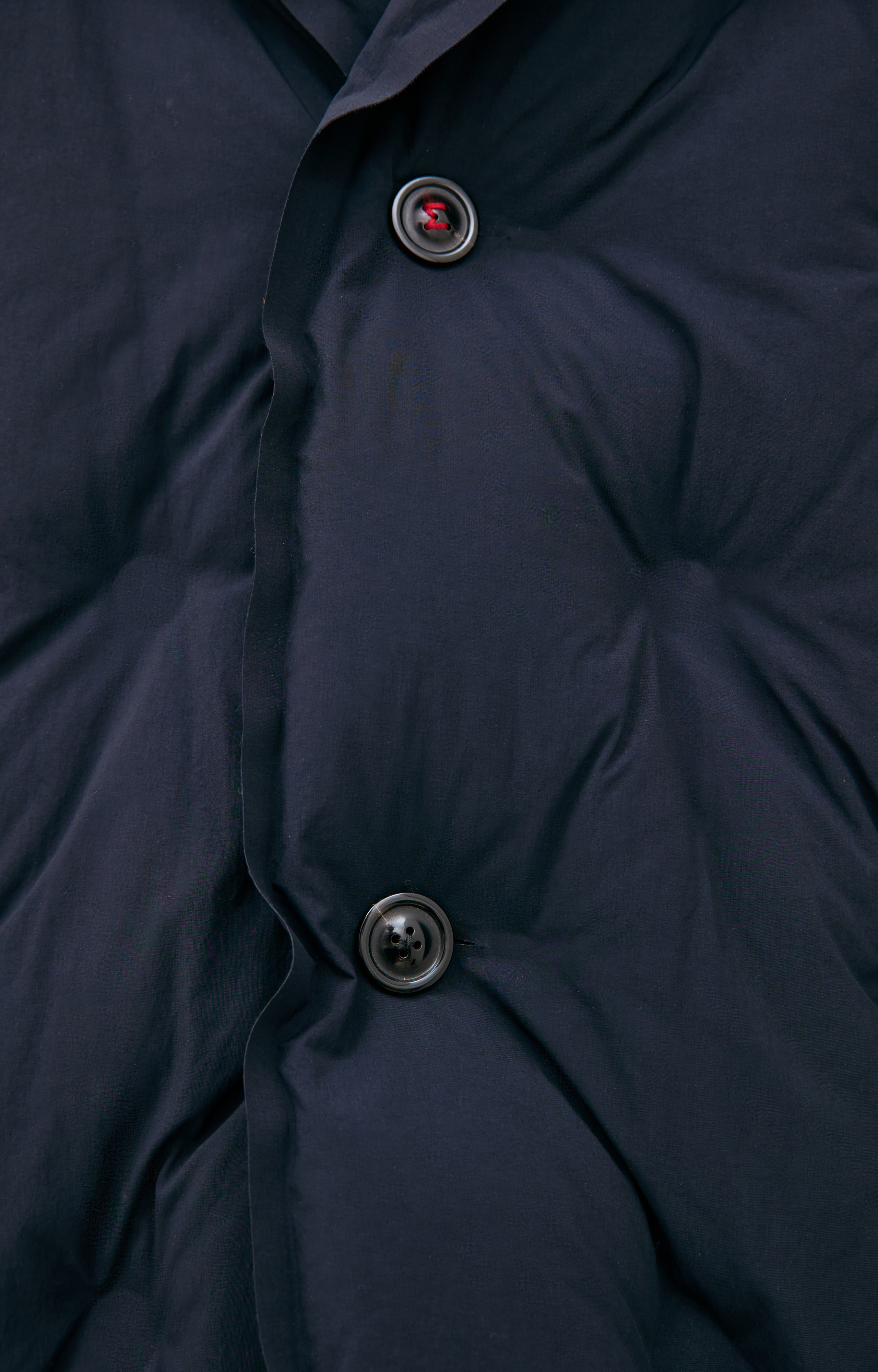 Buy Maison Margiela men navy blue glam slam quilted jacket