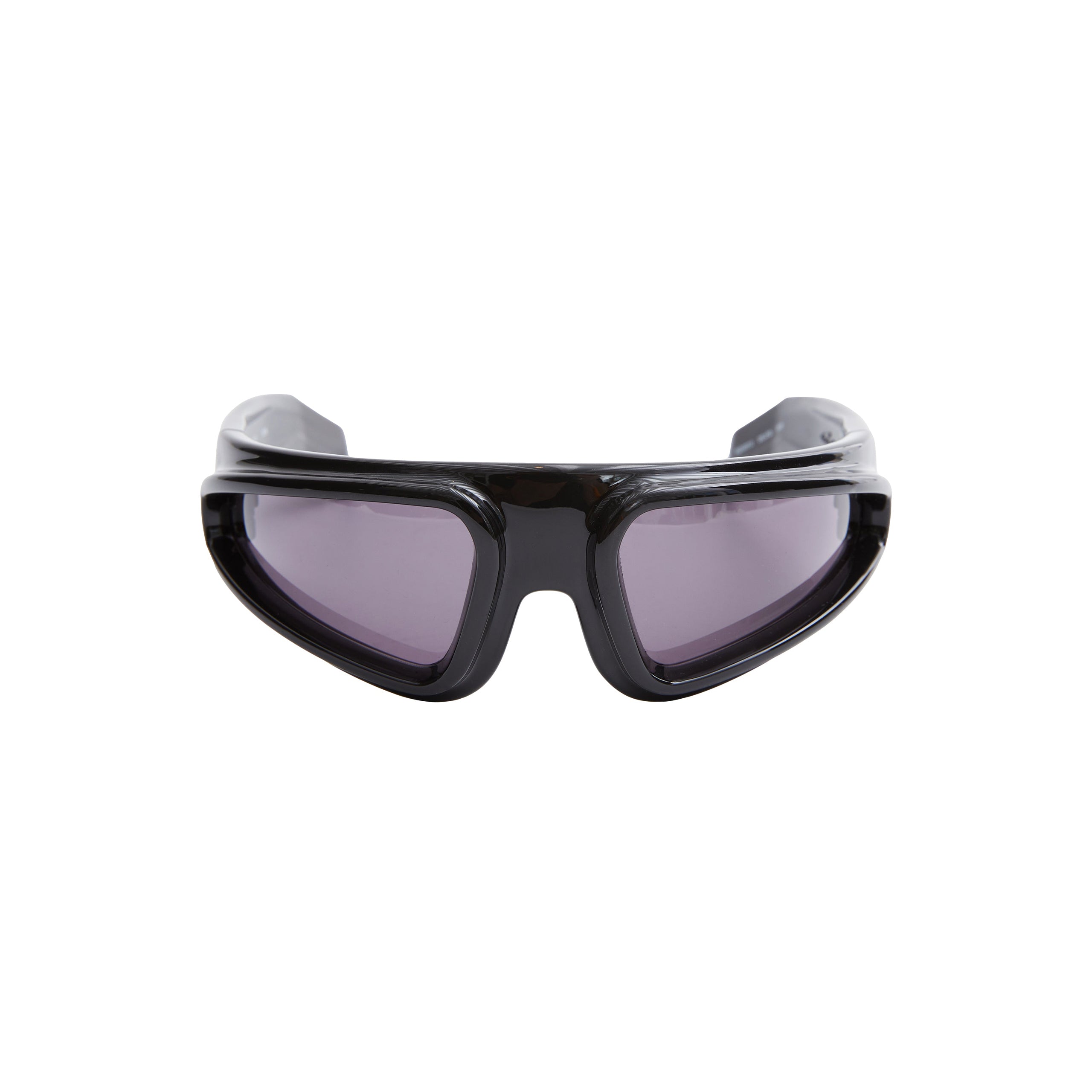Buy DRKSHDW by Rick Owens men shiny ride sunglasses for $532