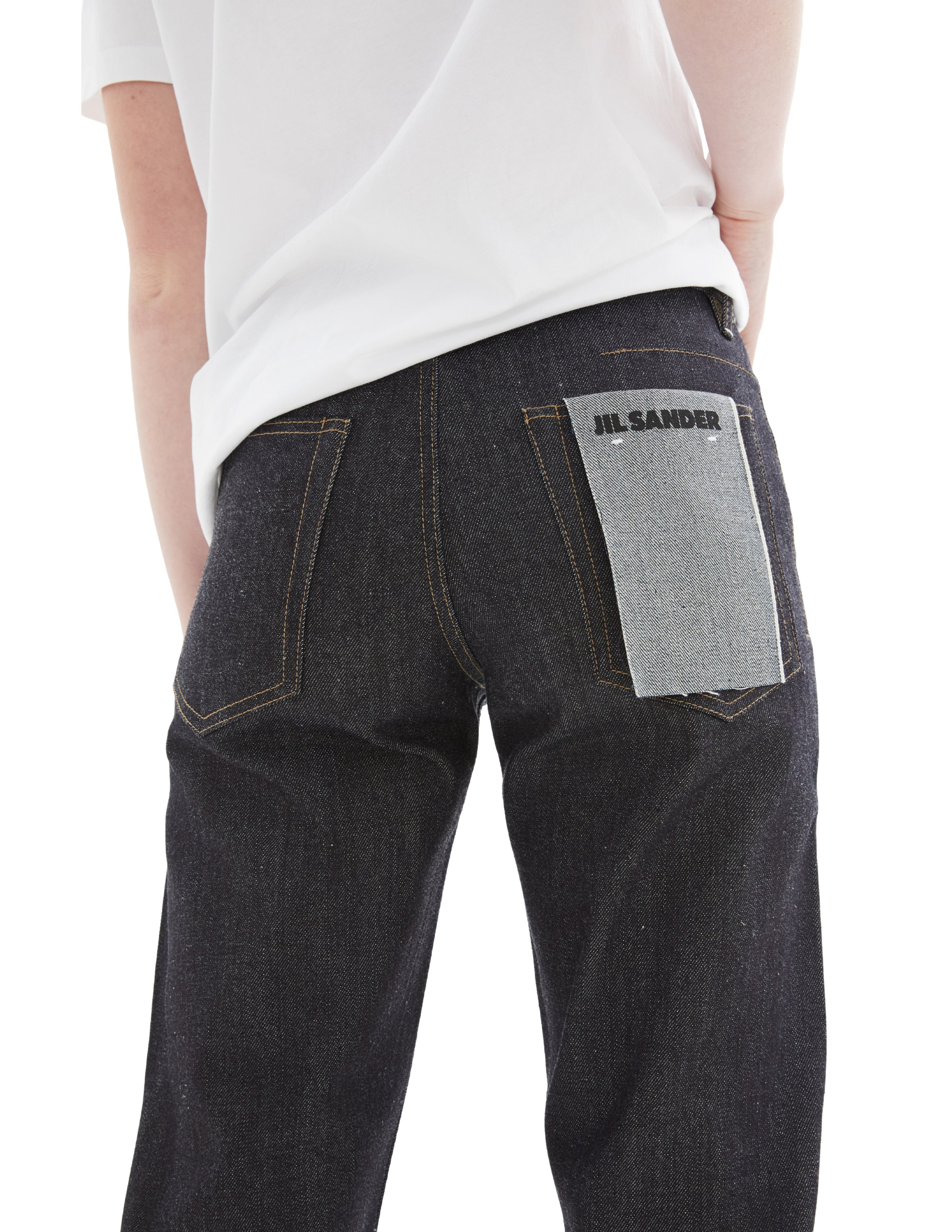 Jil Sander Jeans 02 Twisted In Black