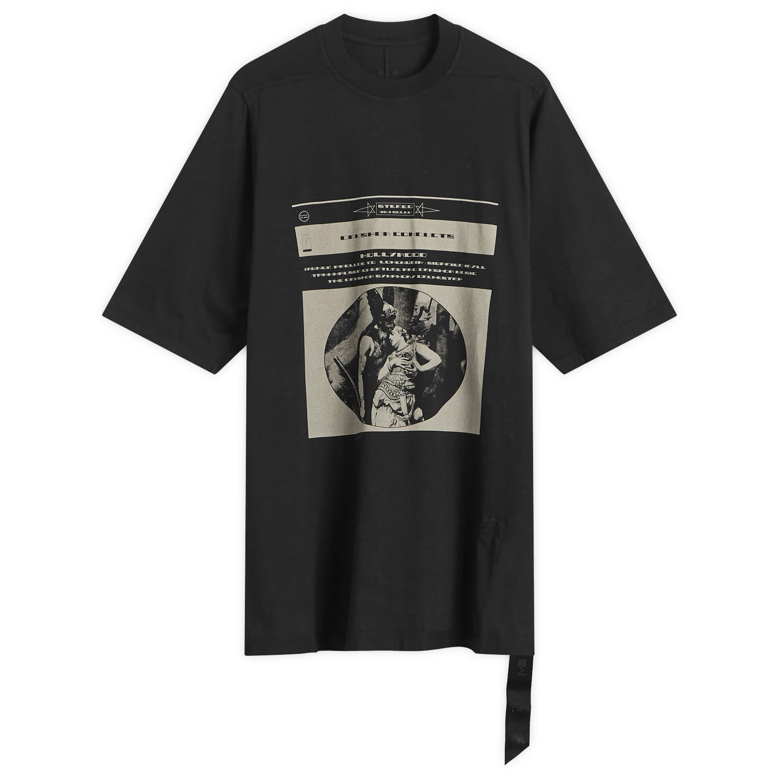 RICK OWENS DRKSHDW ストラッフTシャツ DS01E3208BH 34DUST DRKSHDW - TOPS - Rick Owens
