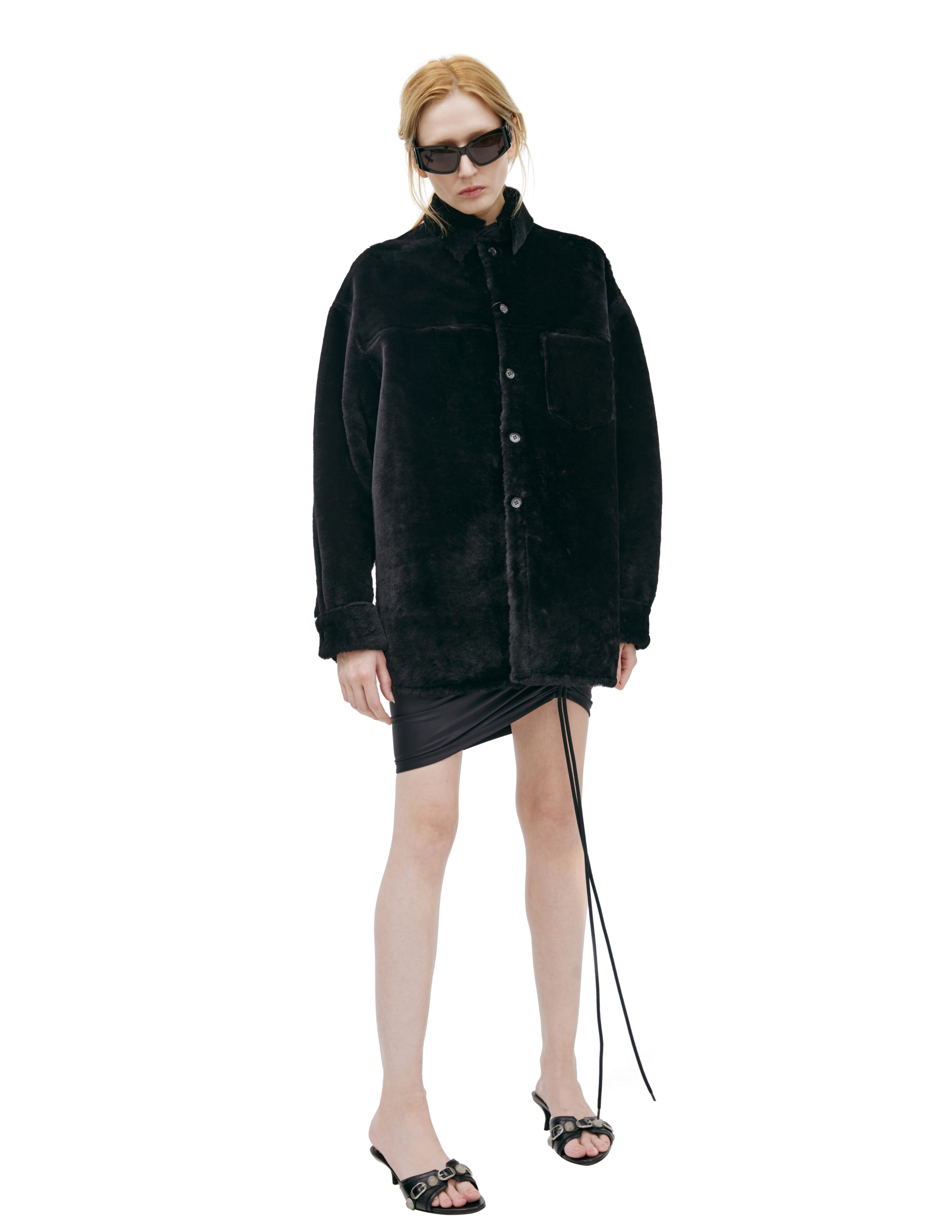 Marni Double-sided Leather Jacket In Black