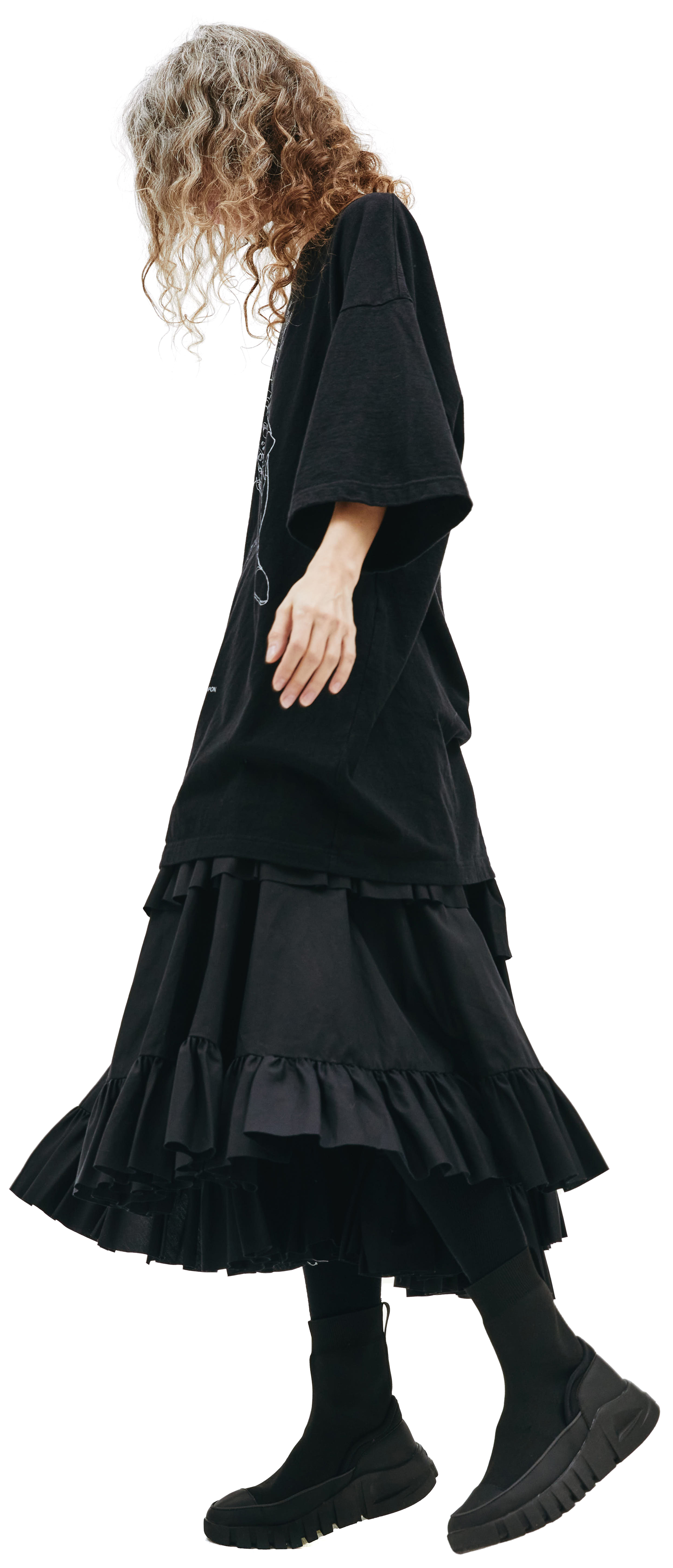 2NE1ユニフォームBLACKブラックANNE-0097 STAFF STYLING｜THE SHOP YOHJI YAMAMOTO