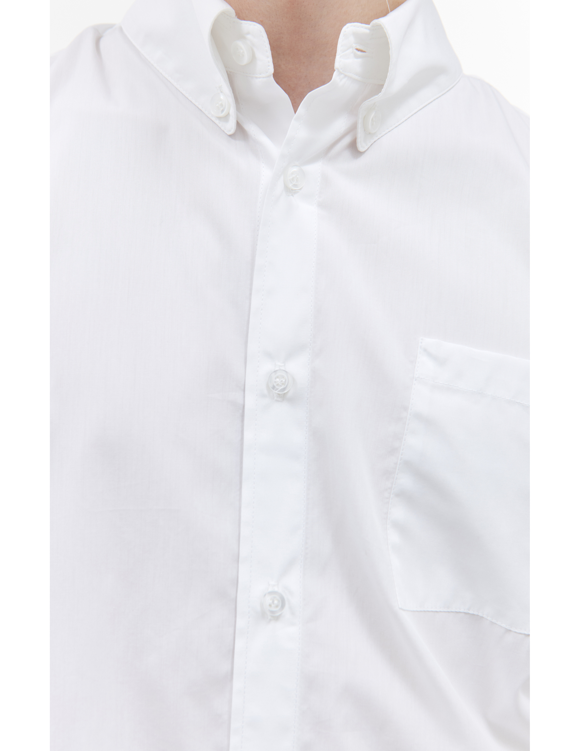 Shop Louis Gabriel Nouchi White Cotton Shirt