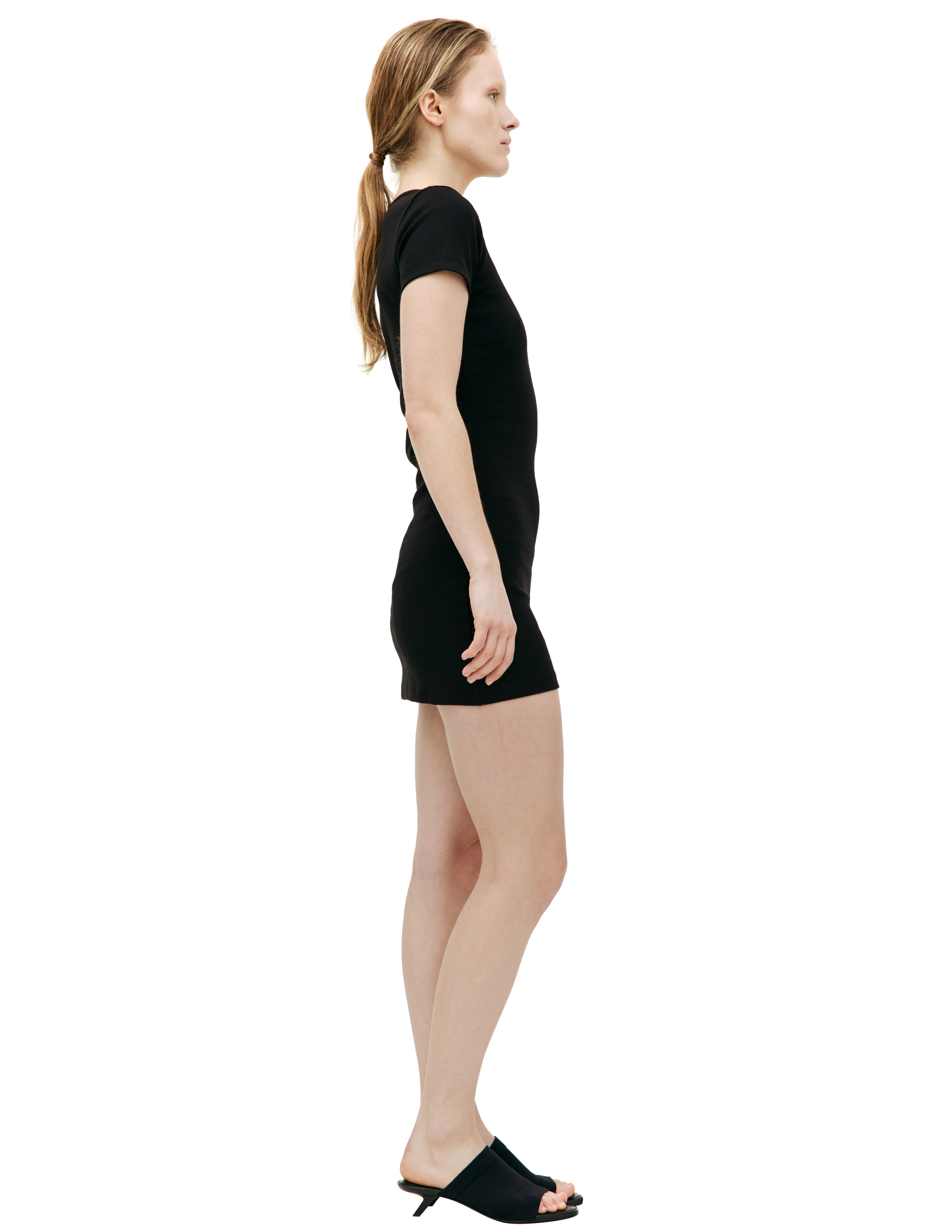 Shop Marine Serre Black Mini Dress