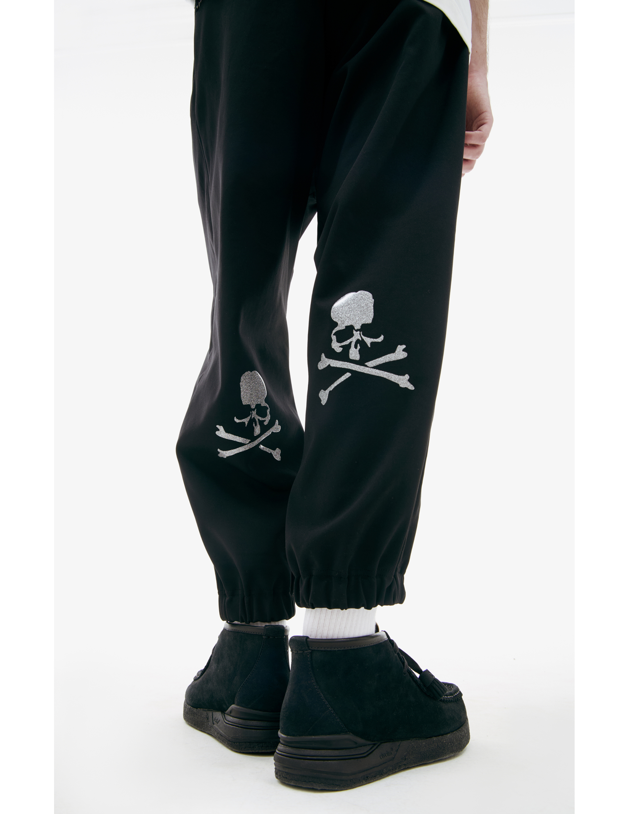 Mastermind Japan Trousers With Logo In Black