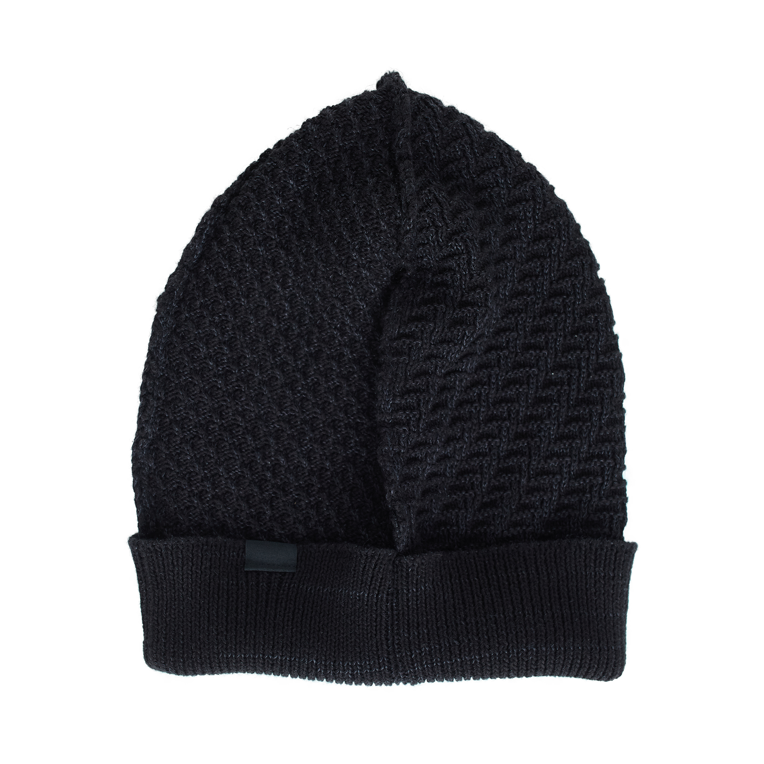 VAKT. BEANIE / BLACK 定価:8,910円 K-CODER-FULLY B: Ribbed beanie with D embroidery | Diesel