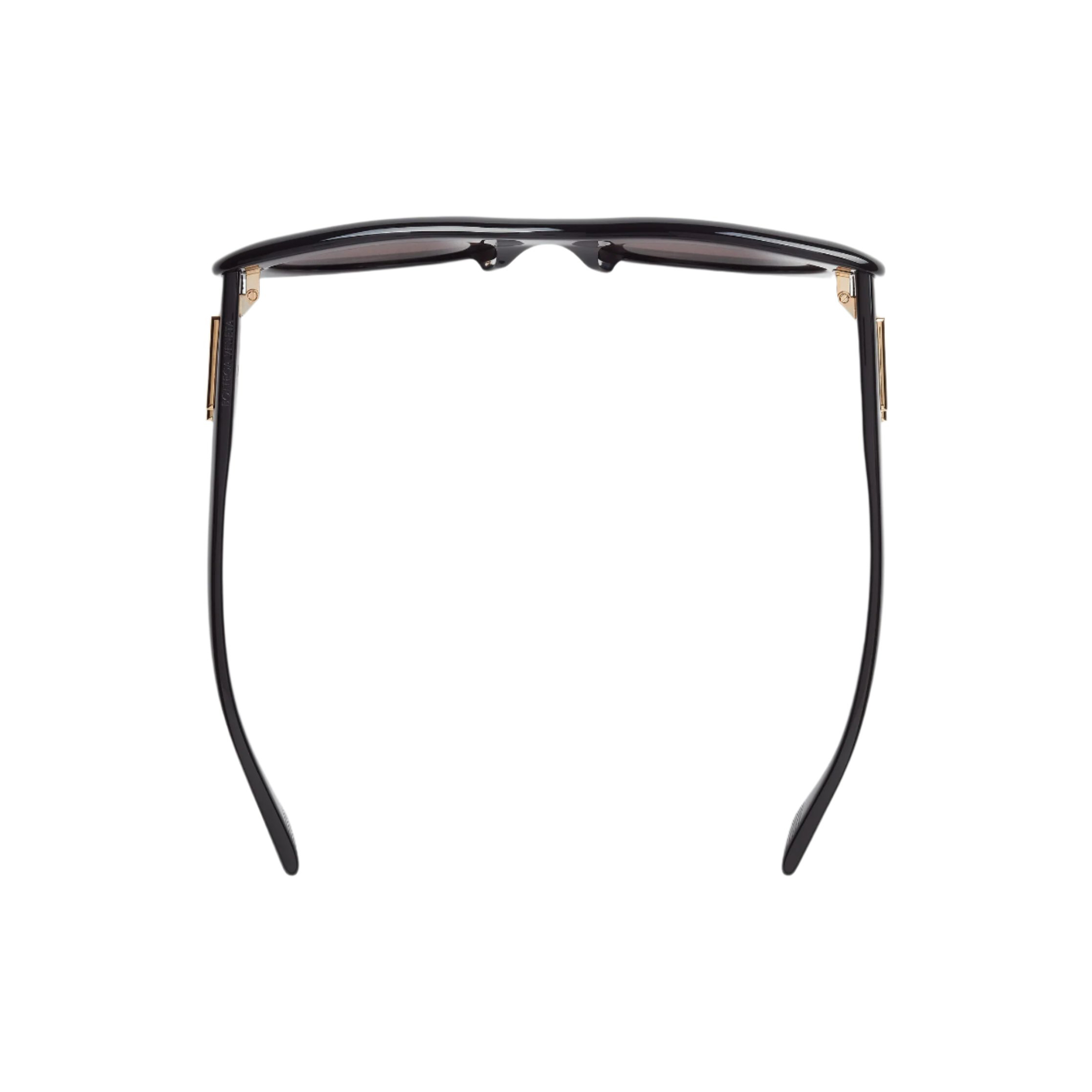 Bottega Veneta Bombe Cat Eye Sunglasses In Black