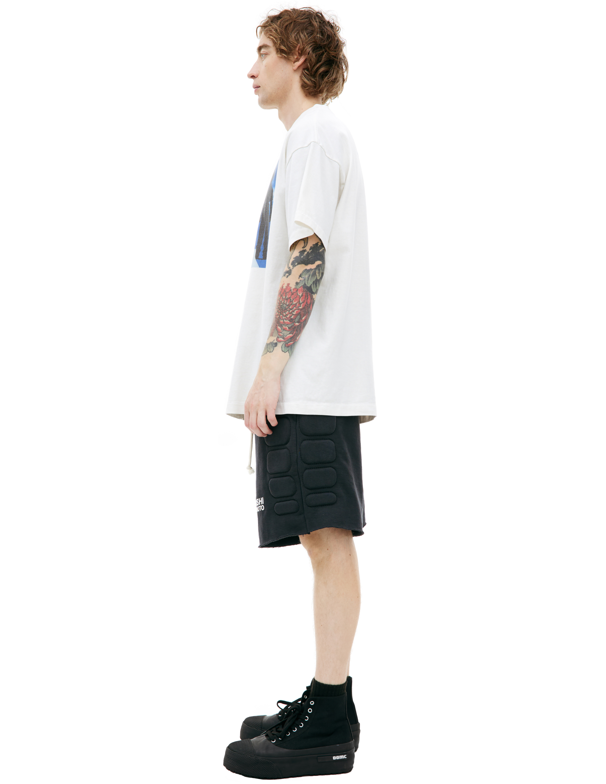 Shop Saint Mxxxxxx Shinji Printed T-shirt In White