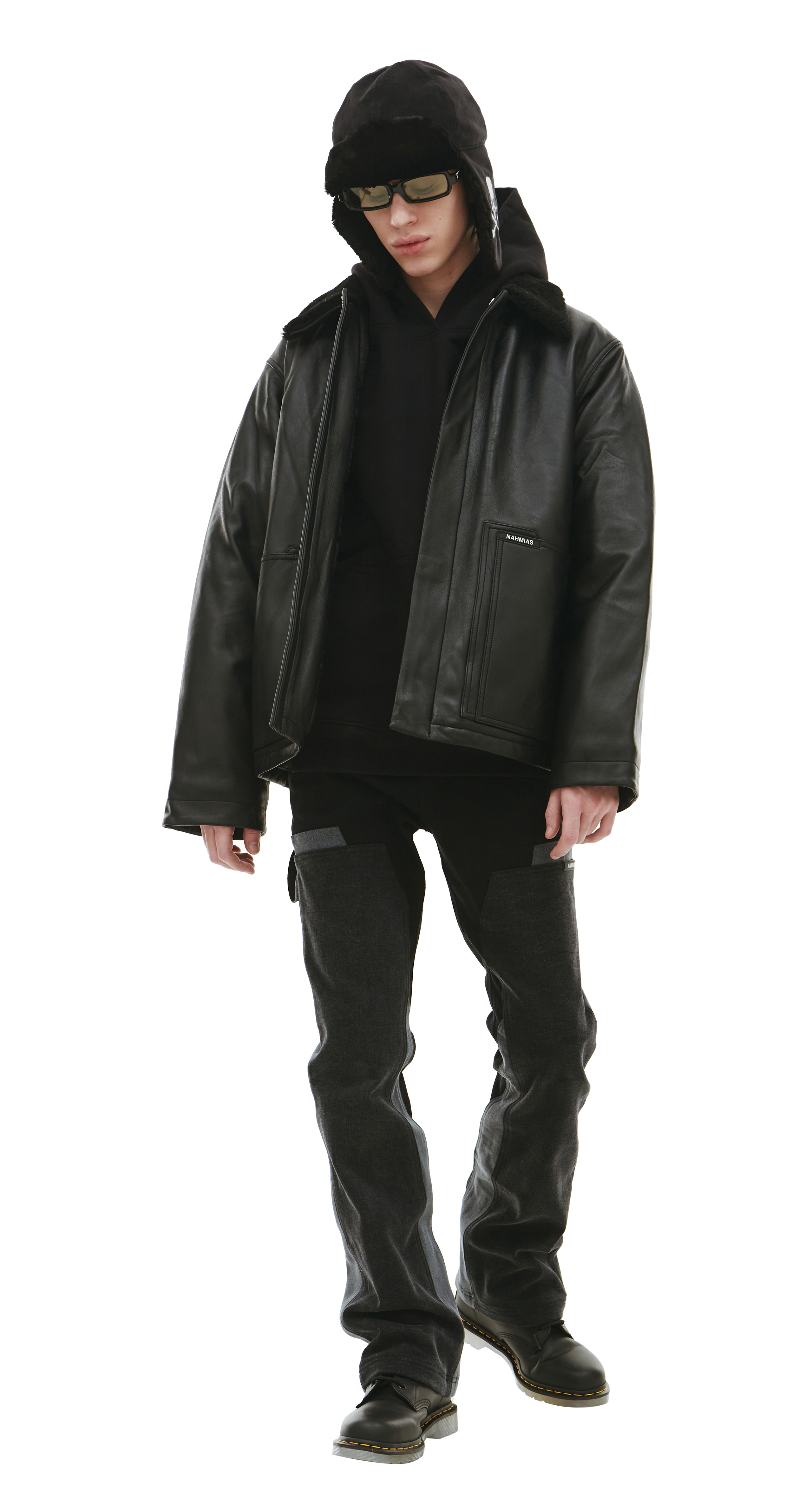 Leather carperent jacket