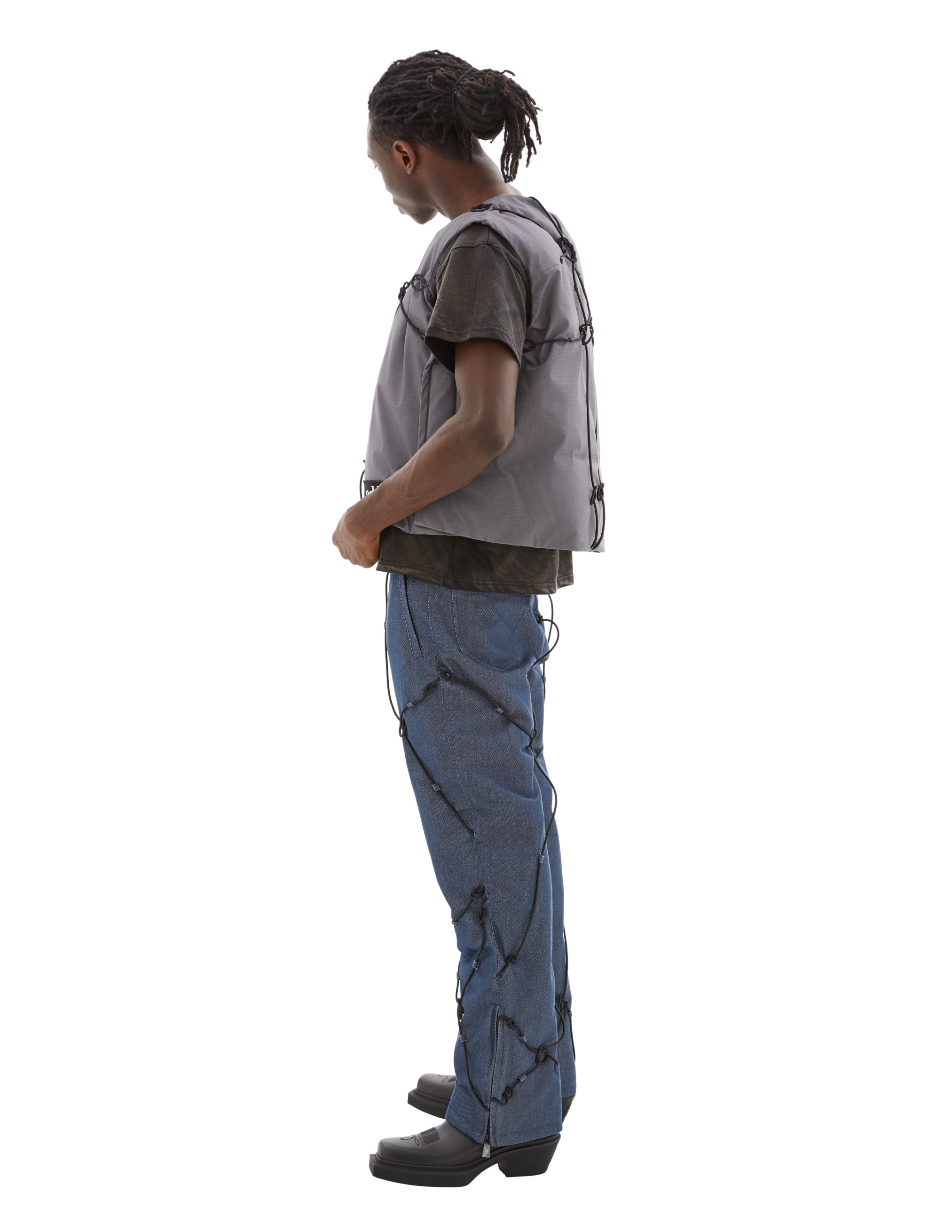 Who Decides War Straight-leg Trousers In Gray