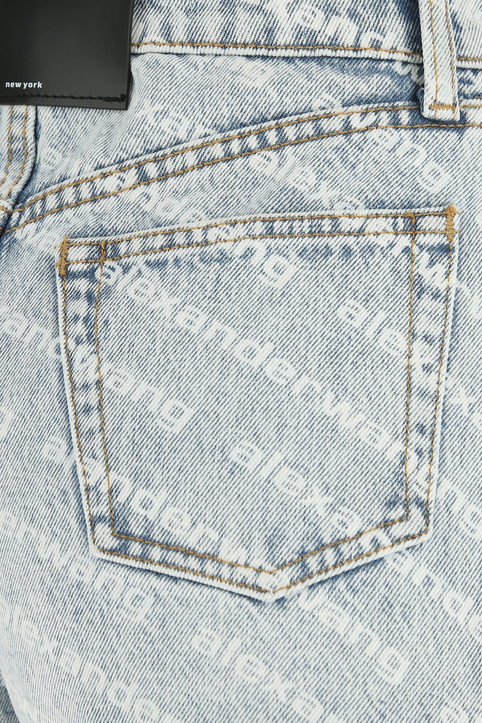 Alexander Wang Bite Logo Shorts In Gray