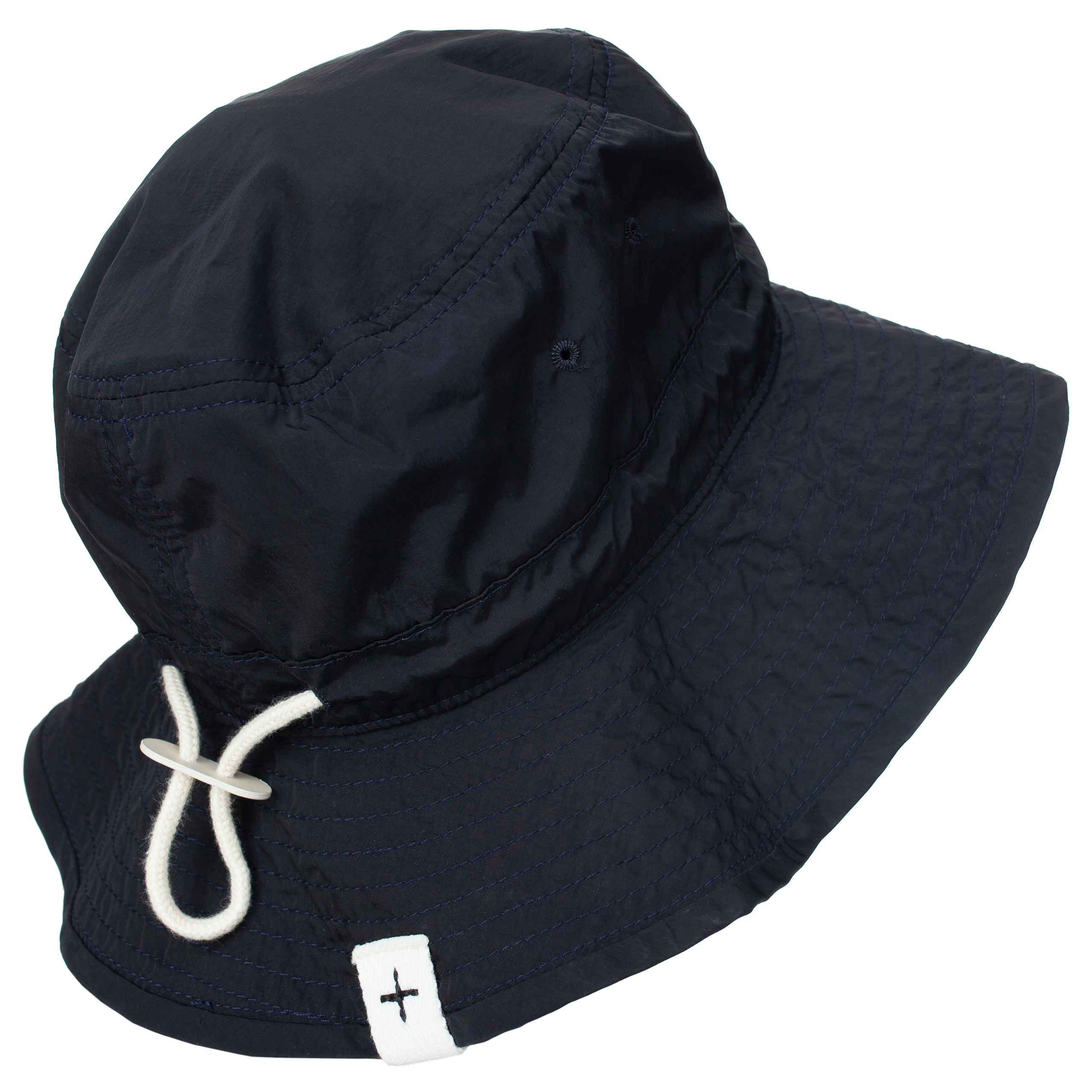 Shop Jil Sander Drawstring Bucket Hat In Black