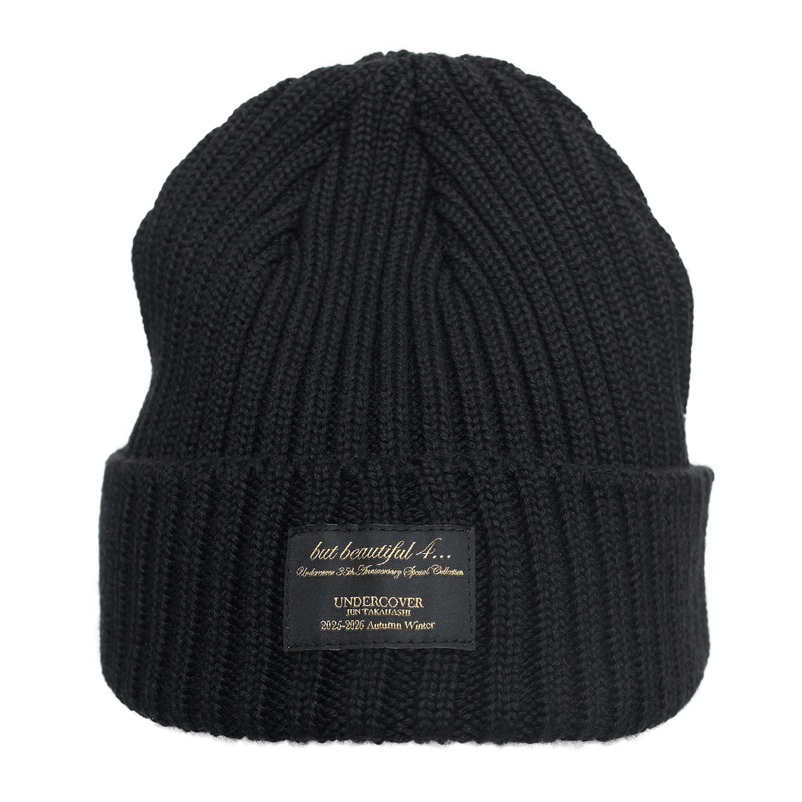 Undercover Black Logo Beanie