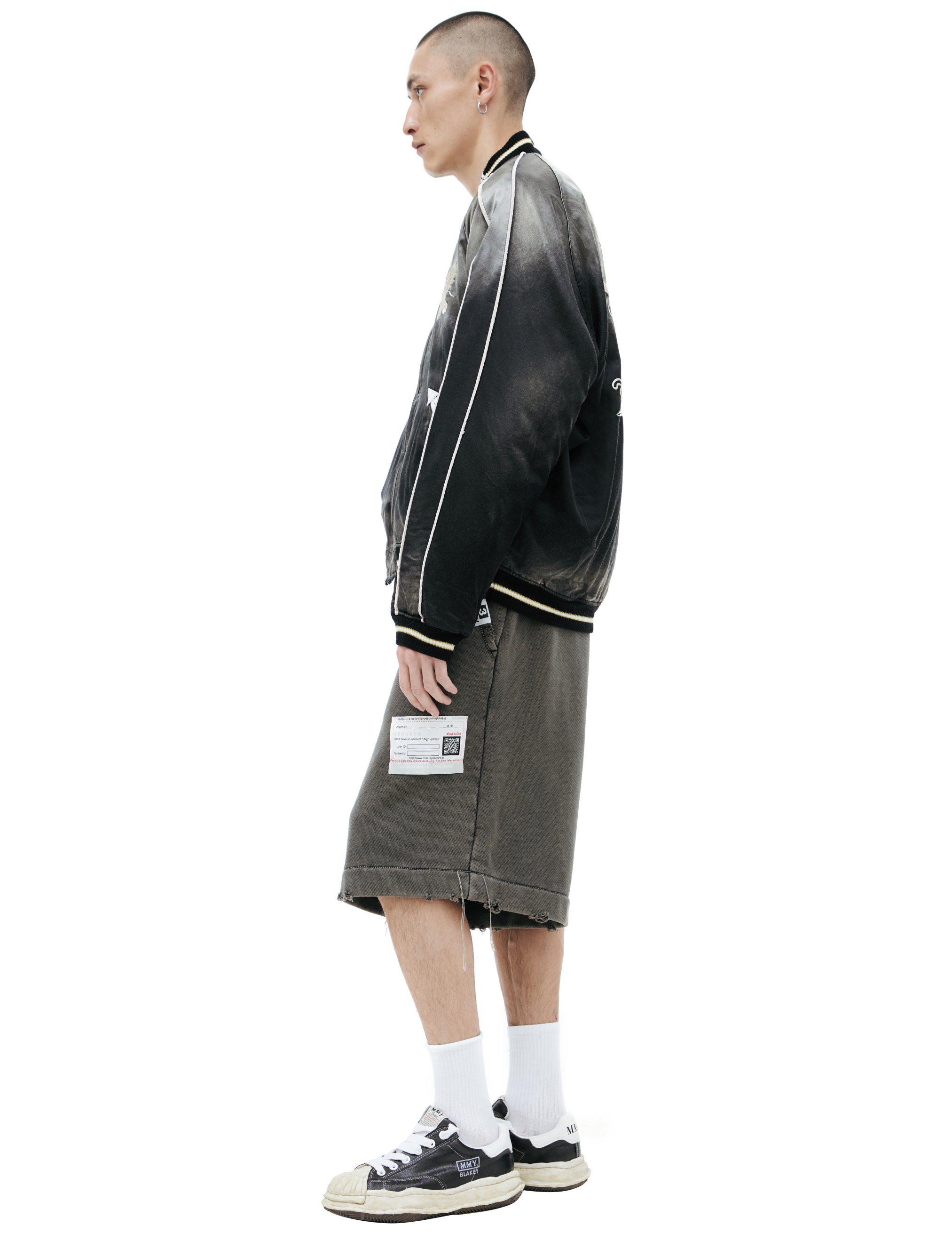 Miharayasuhiro Cotton Bomber With Patches