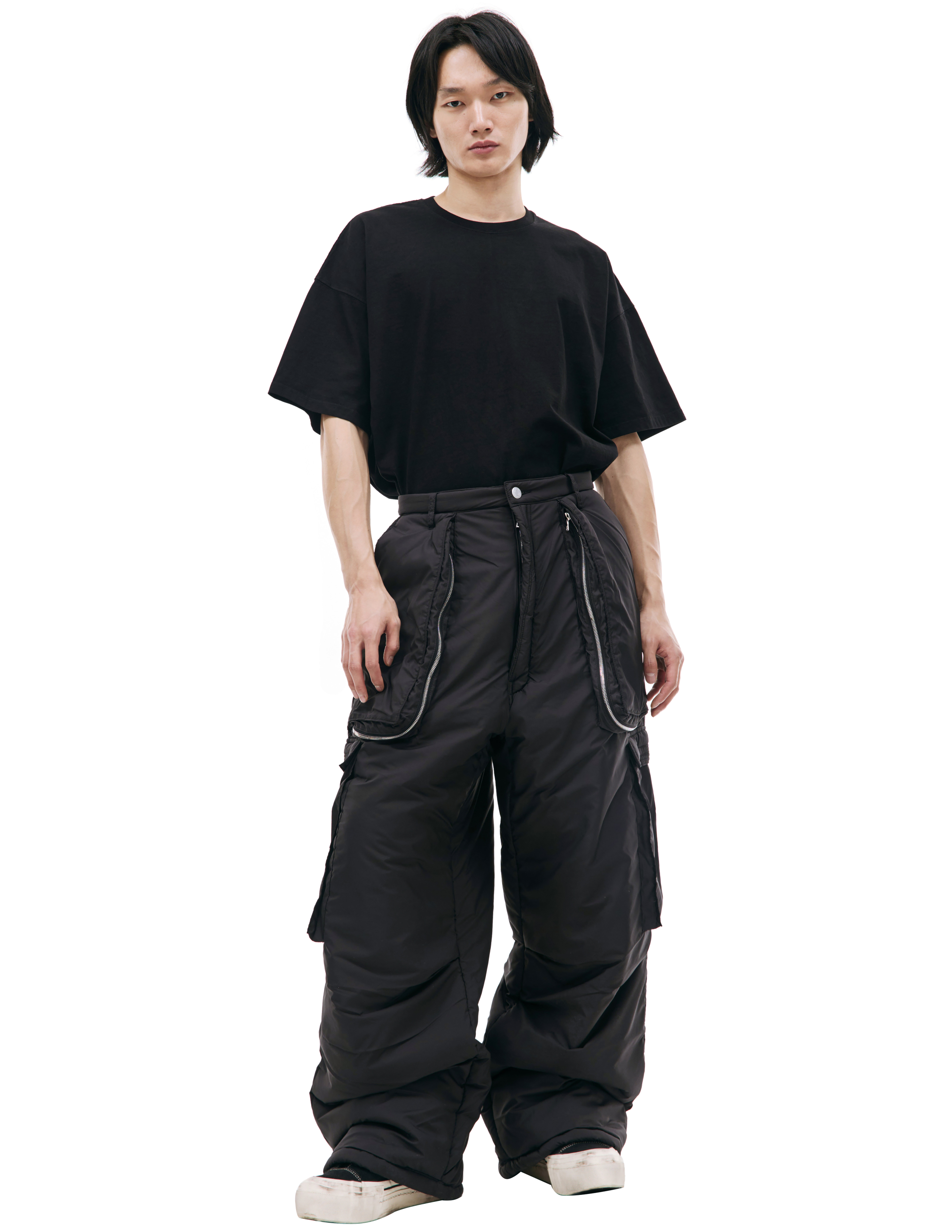 Shop B1archive Black Cargo Trousers