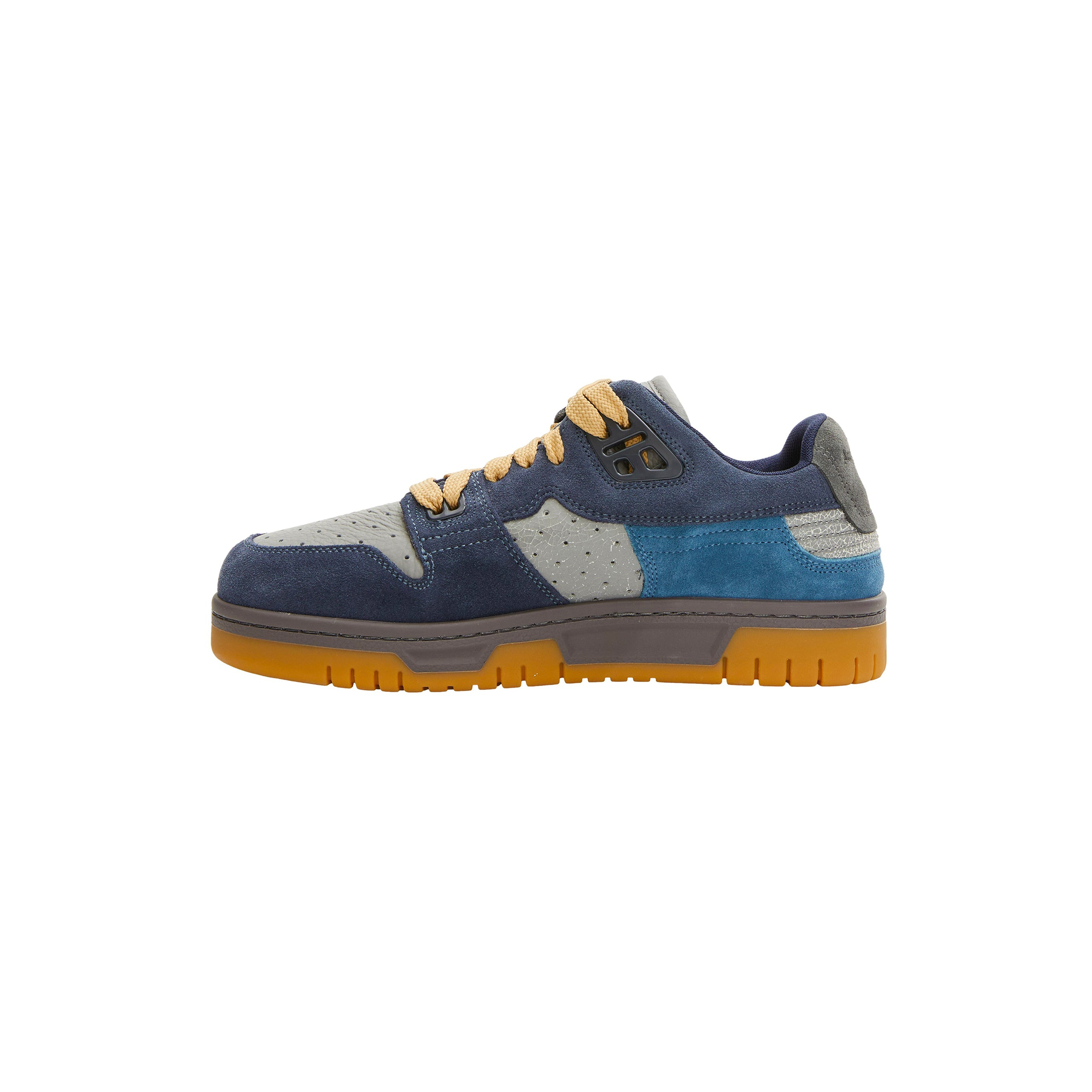 Acne Studios Fuzzy Low Top Sneakers In Animal Print