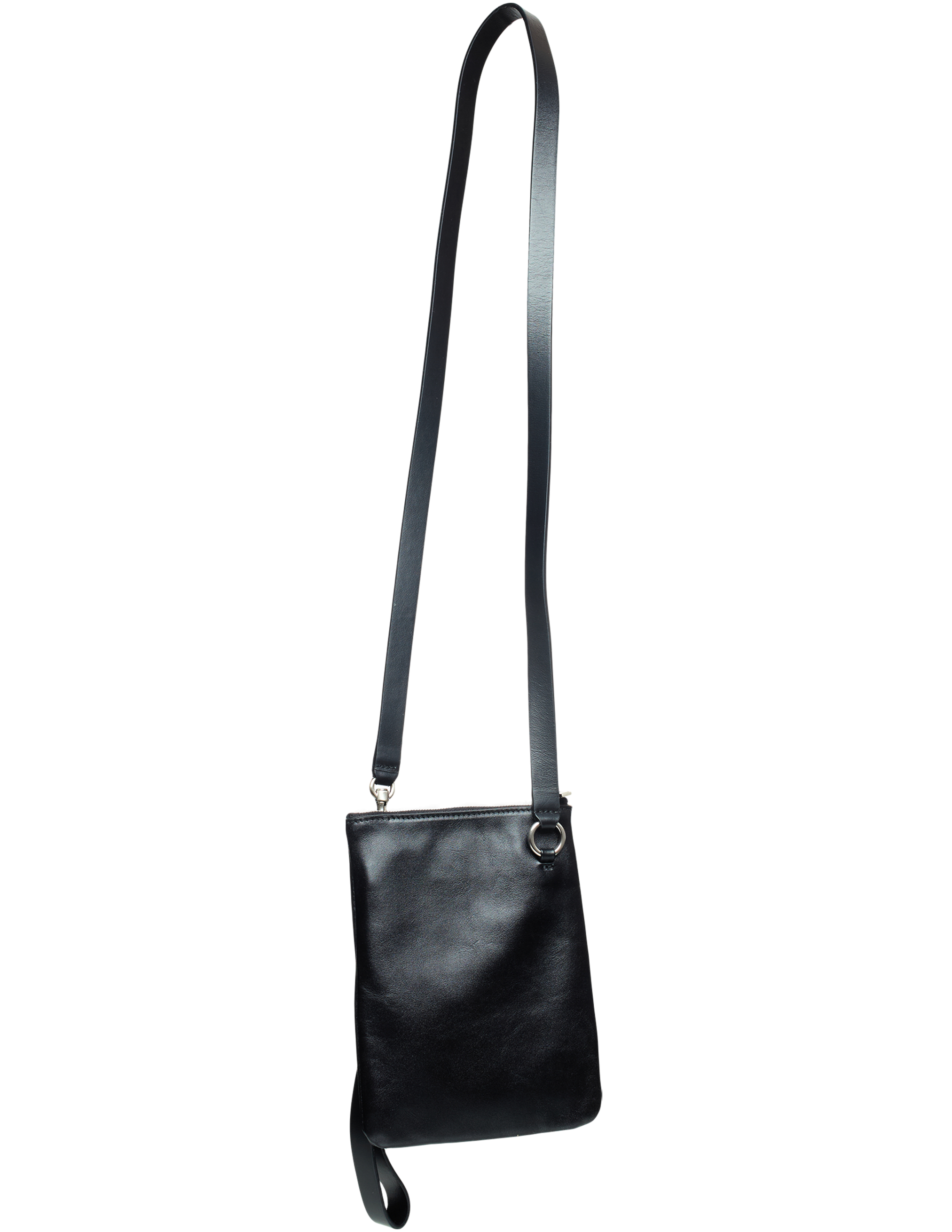 Shop Jil Sander Black Pouch Bag