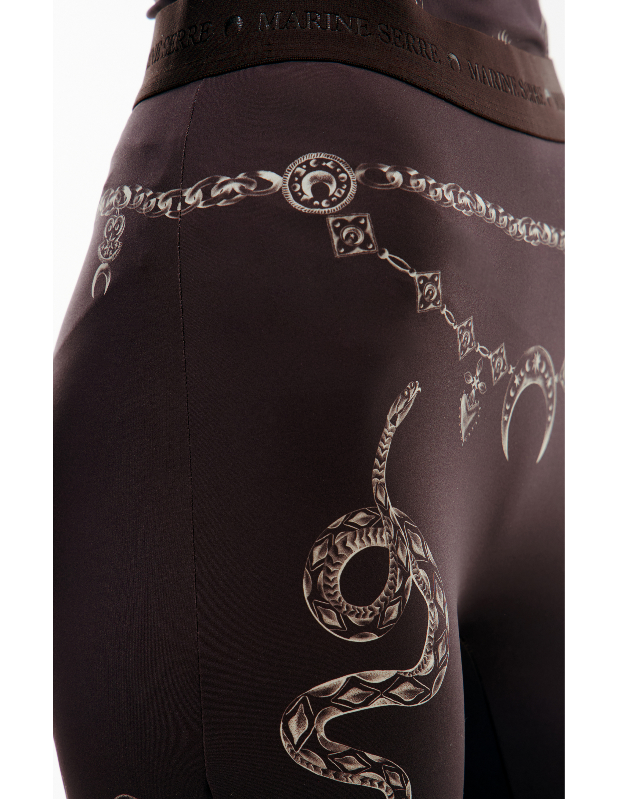 MARINE SERRE MONOPRINT LEGGINGS 
